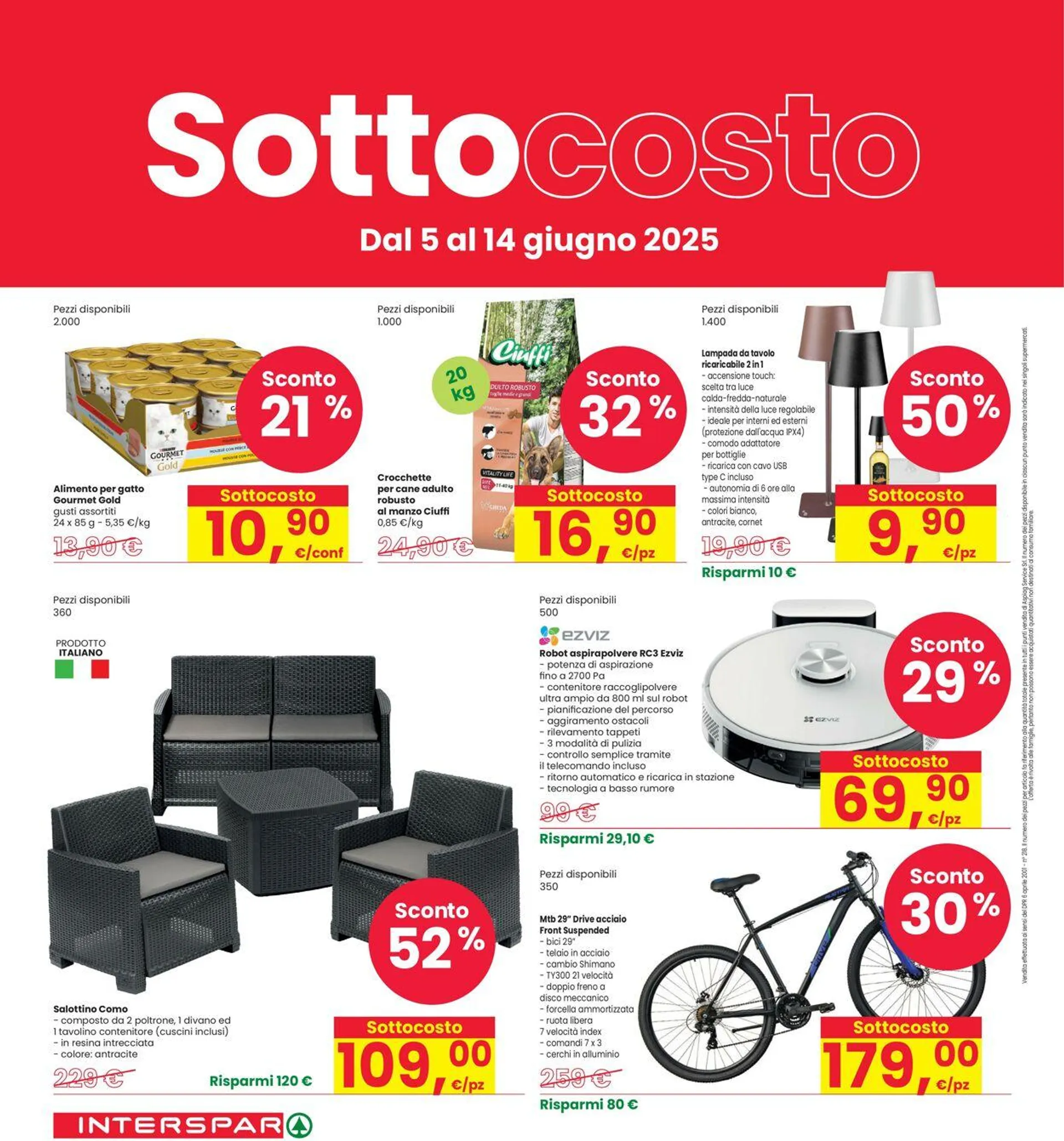 Interspar Volantino attuale da 5 giugno a 14 giugno di 2025 - Pagina del volantino 8