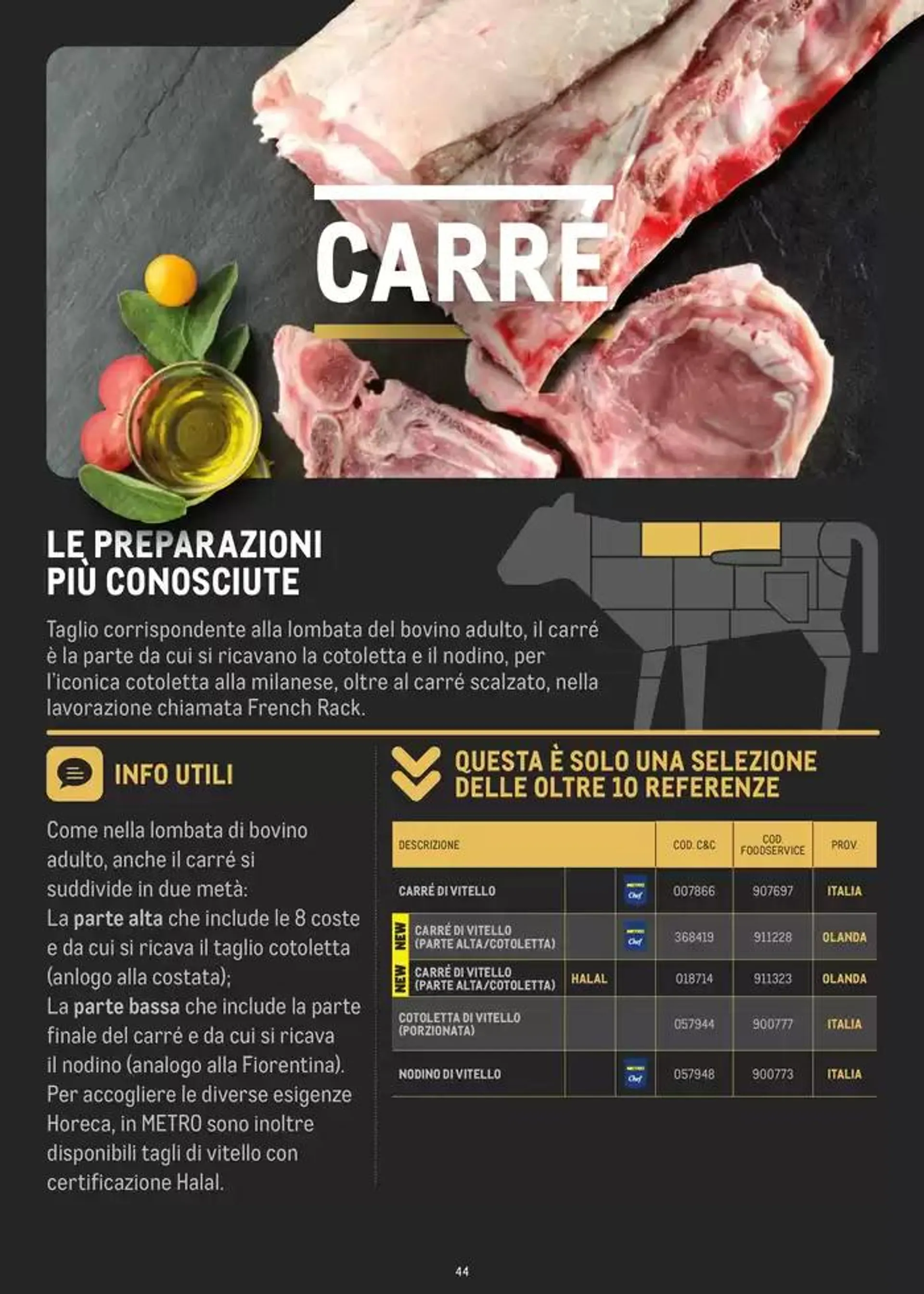 CATALOGO CARNE 2024 da 2 gennaio a 31 agosto di 2025 - Pagina del volantino 44
