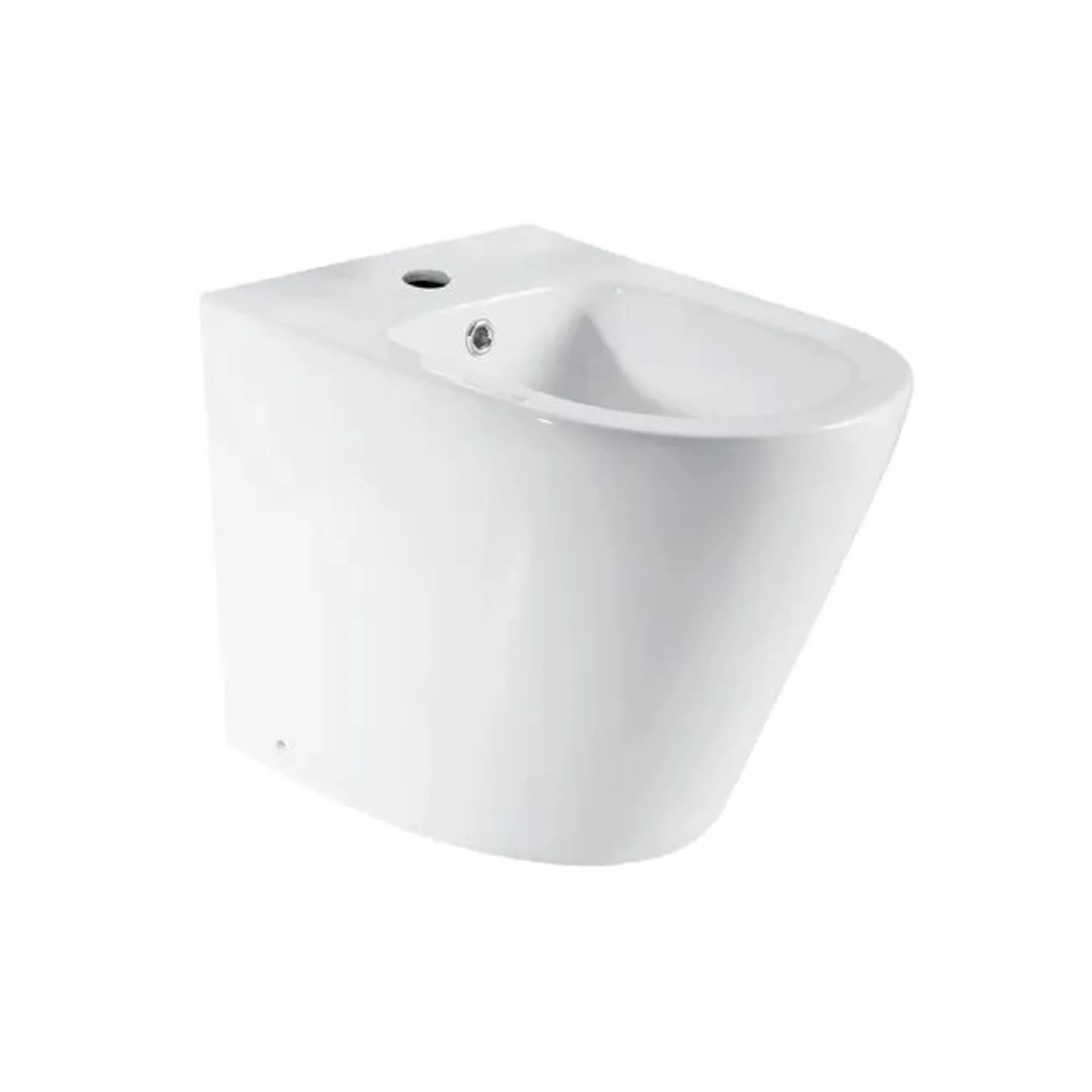 Bidet filomuro compacta SENSEA bianco lucido