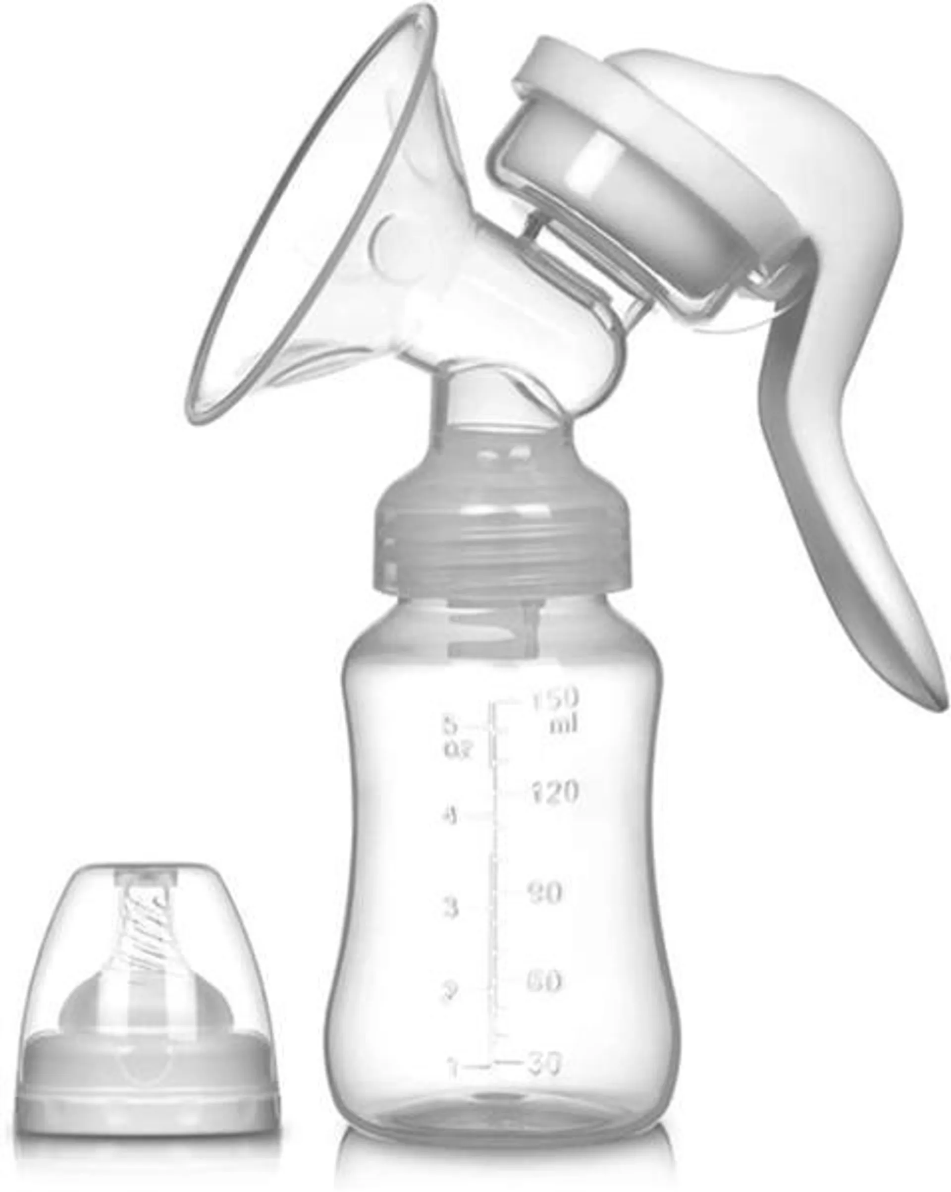 MONI TIRALATTE MANUAL BREAST PUMP CARA GREY