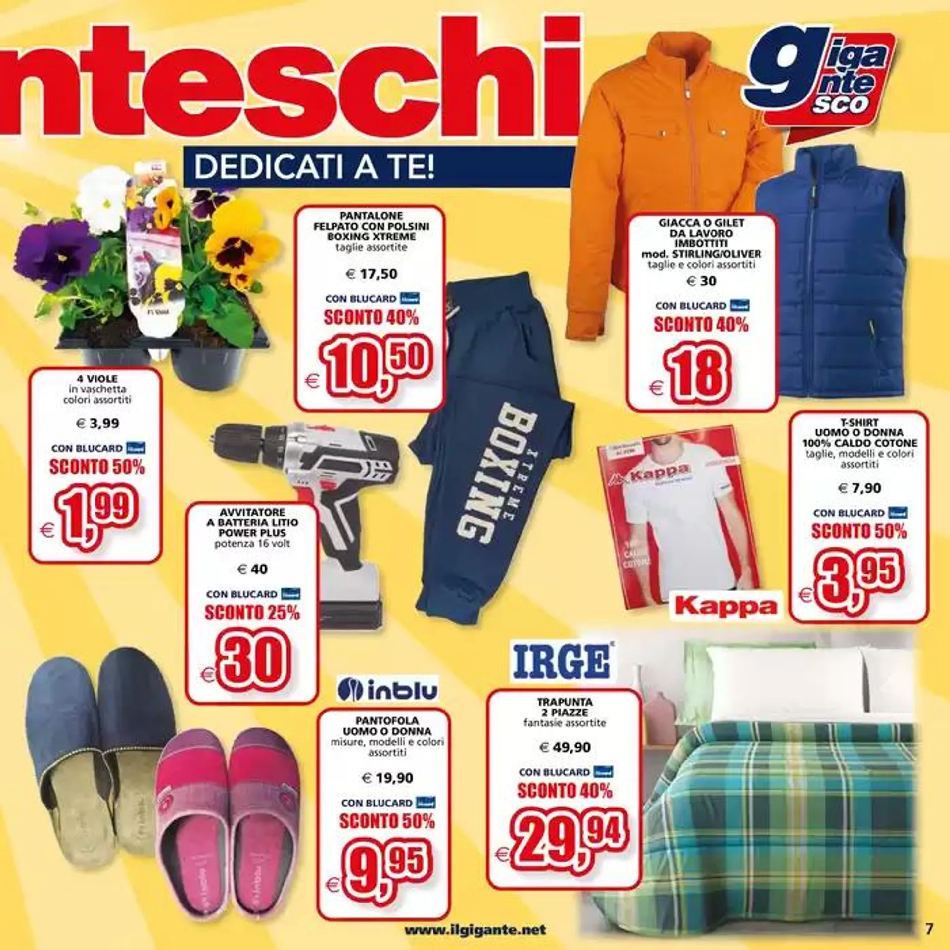 Sconti giganteschi da 3 ottobre a 16 ottobre di 2024 - Pagina del volantino 7