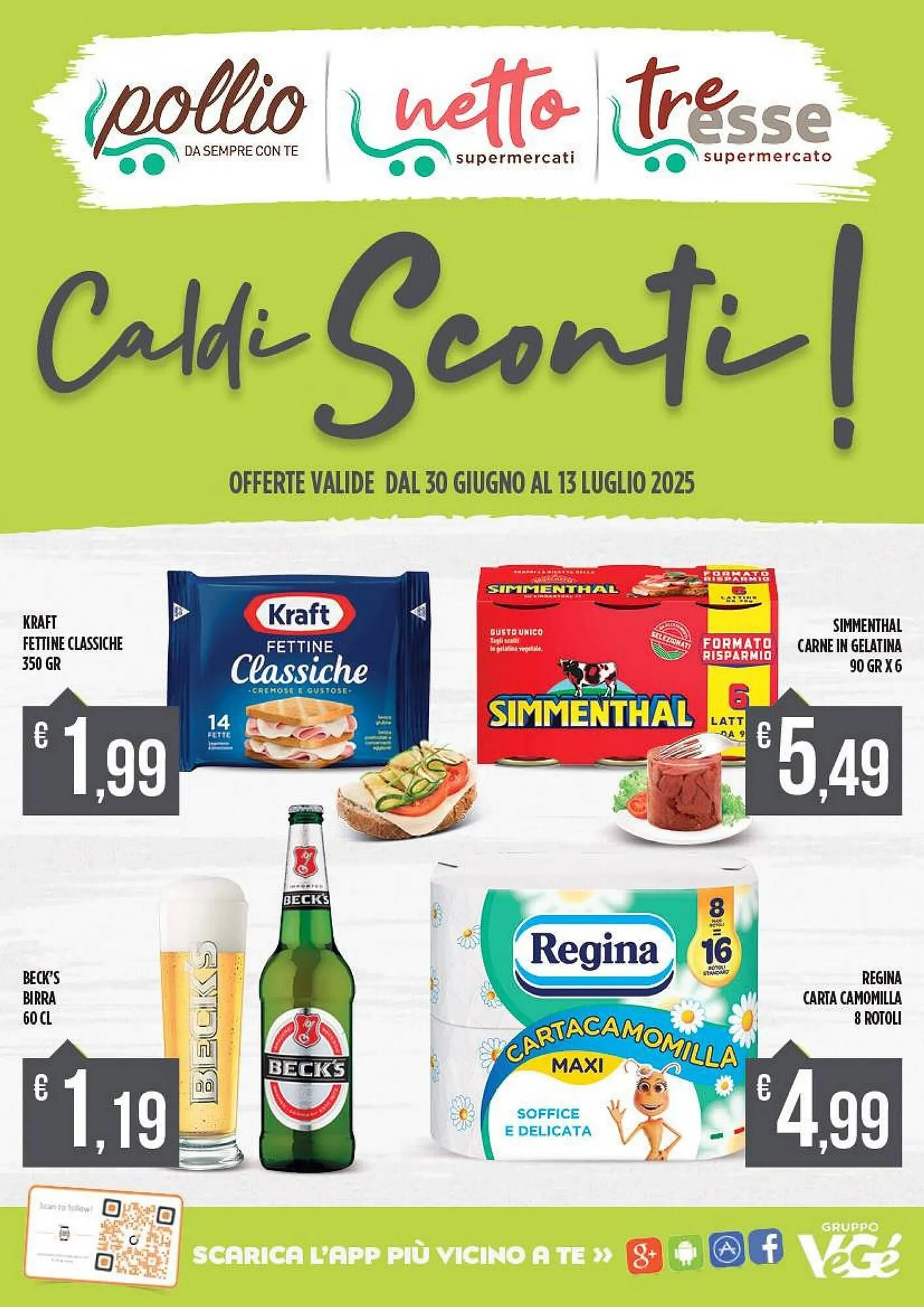 Volantino Supermercato Pollio da 30 giugno a 13 luglio di 2025 - Pagina del volantino 1