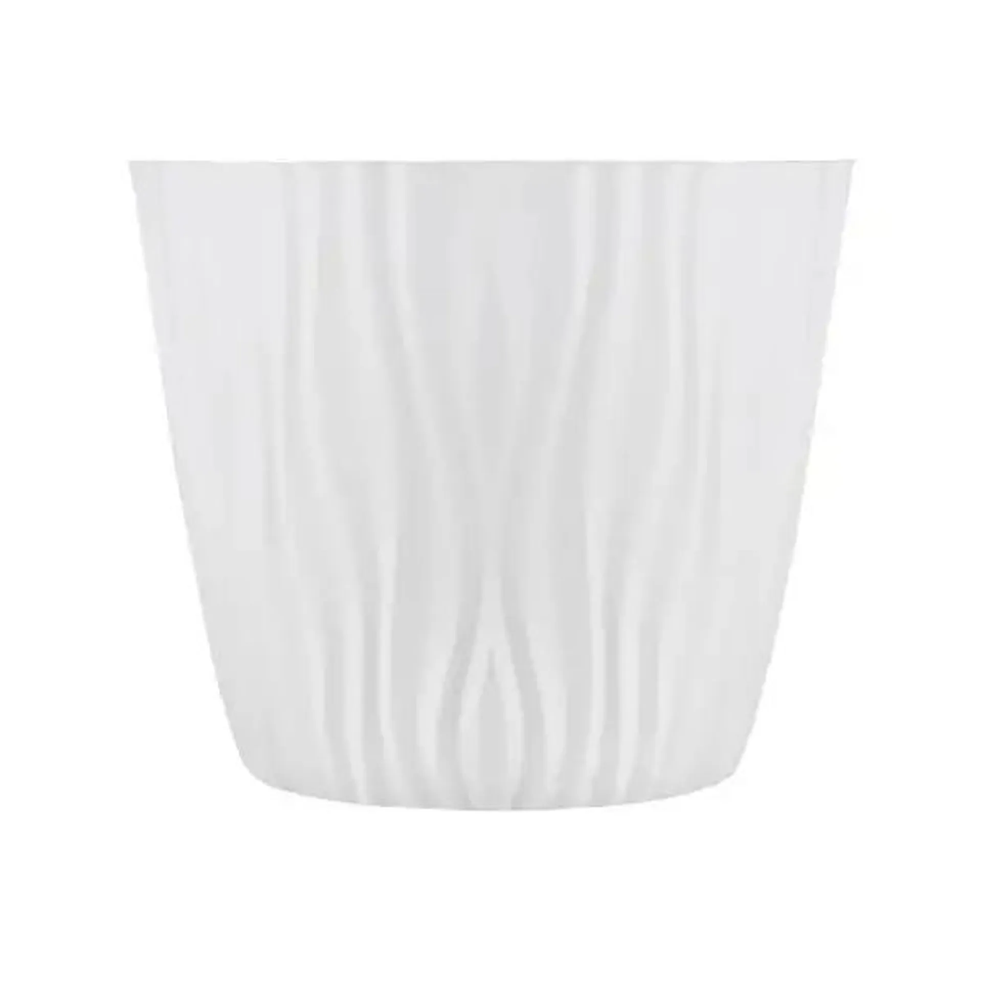 VASO PLANA SAHARA 28CM BIANCO