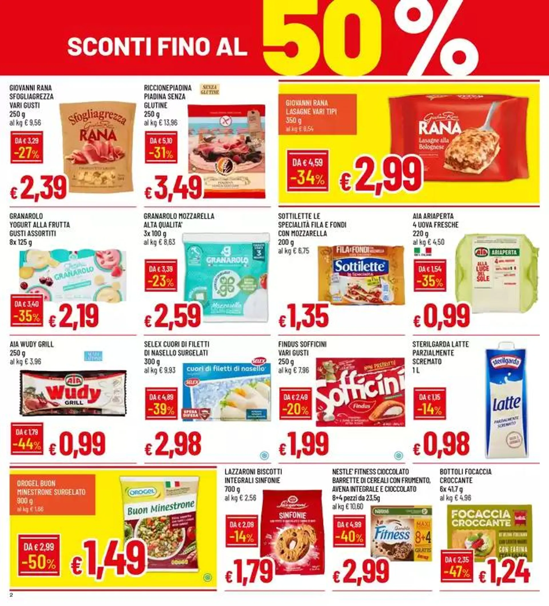 Sconti fino al 50% da 21 ottobre a 30 ottobre di 2024 - Pagina del volantino 2