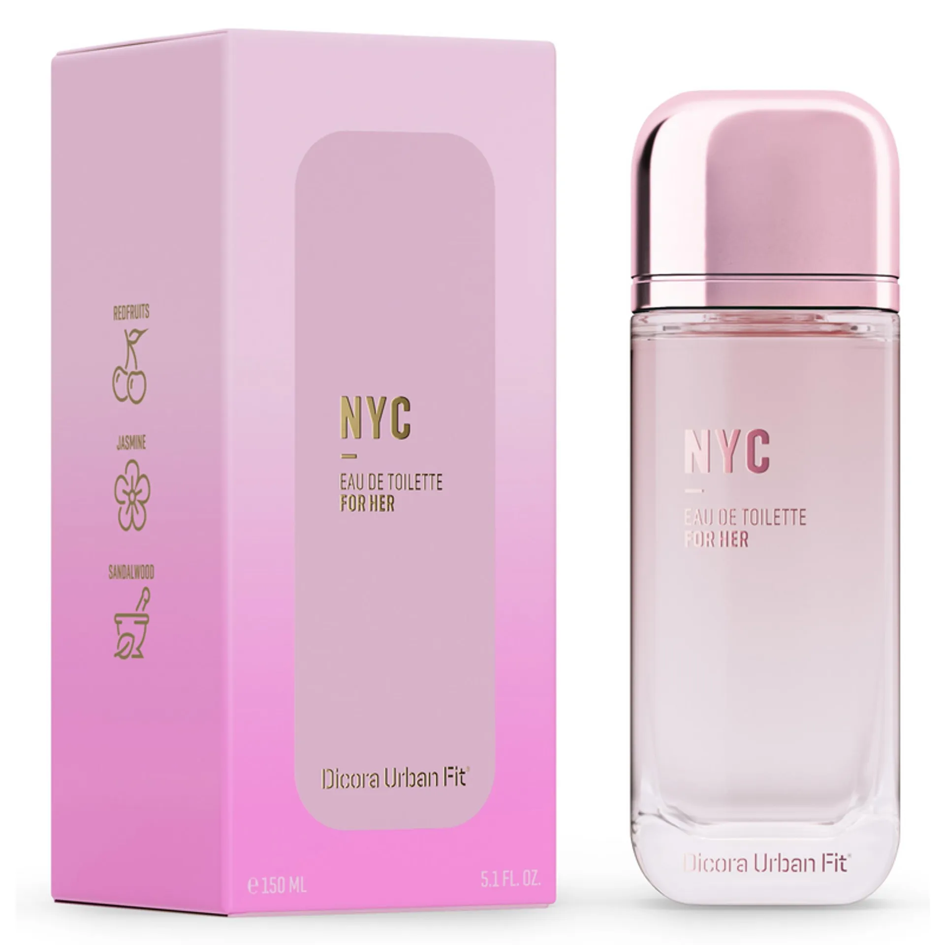 DICORA URBAN FIT NYC FOR HER EDT 150 ML