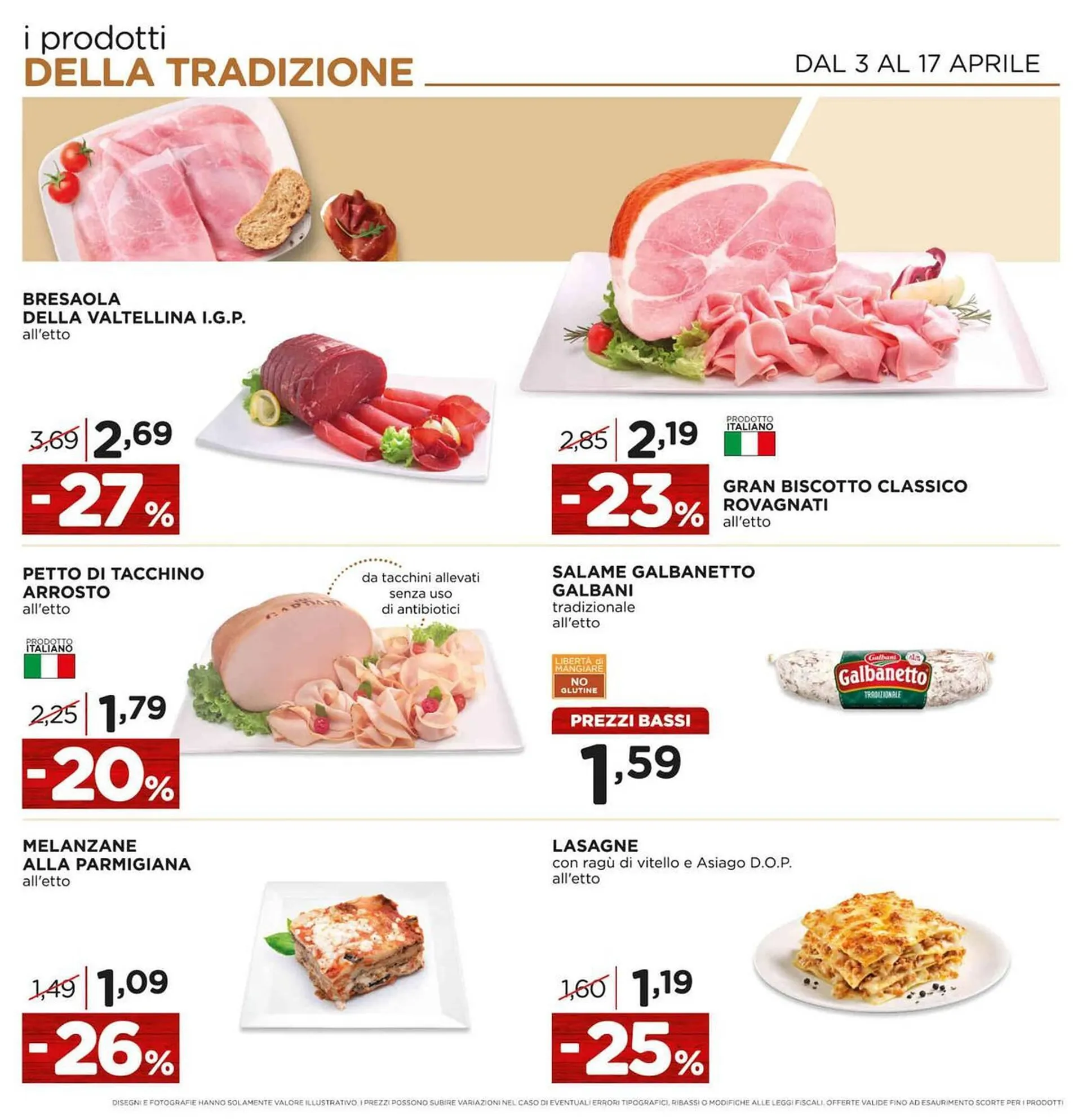 Volantino Alì Supermercati da 3 aprile a 17 aprile di 2024 - Pagina del volantino 12