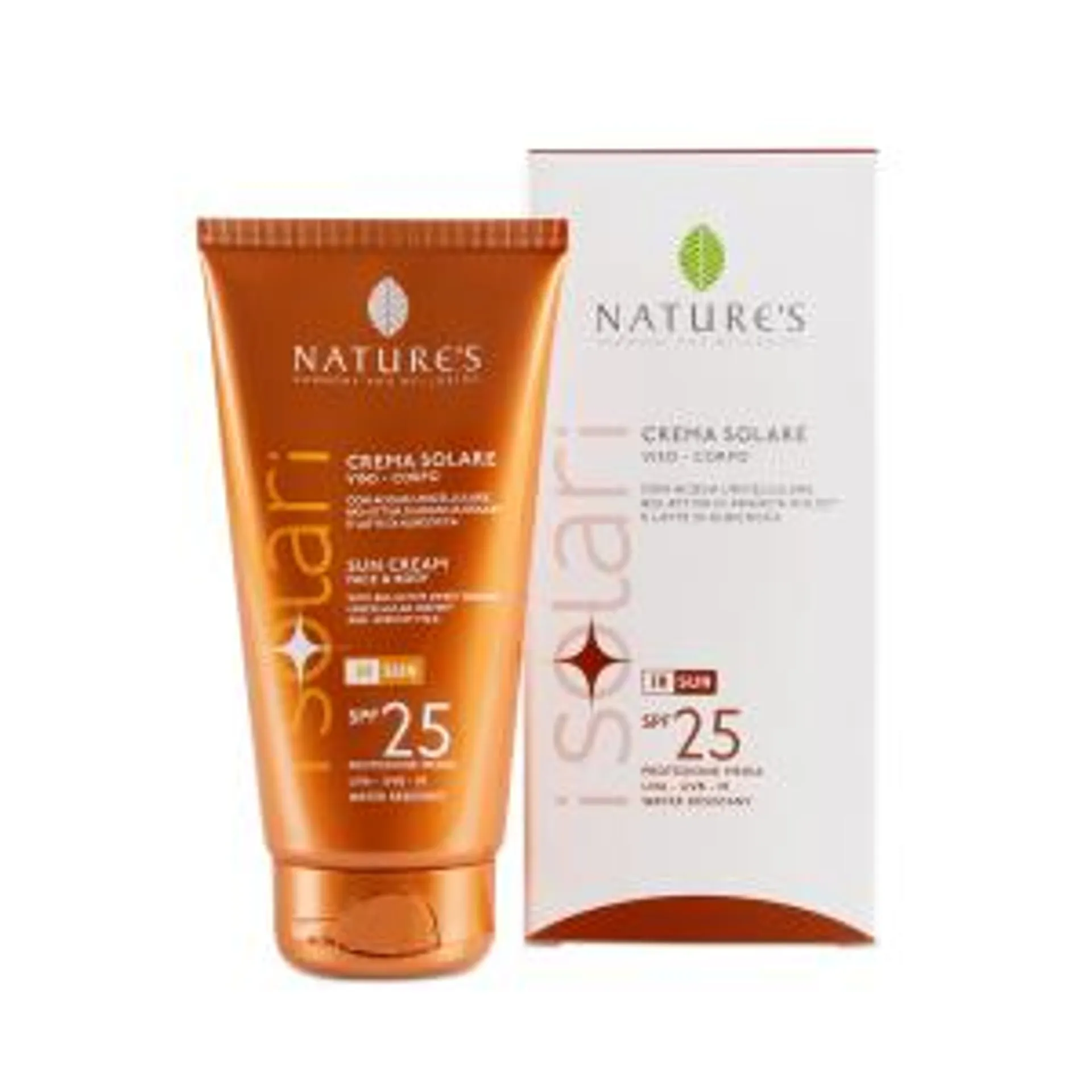 CREMA SOLARE VISO-CORPO SPF25 150ml - NATURE'S