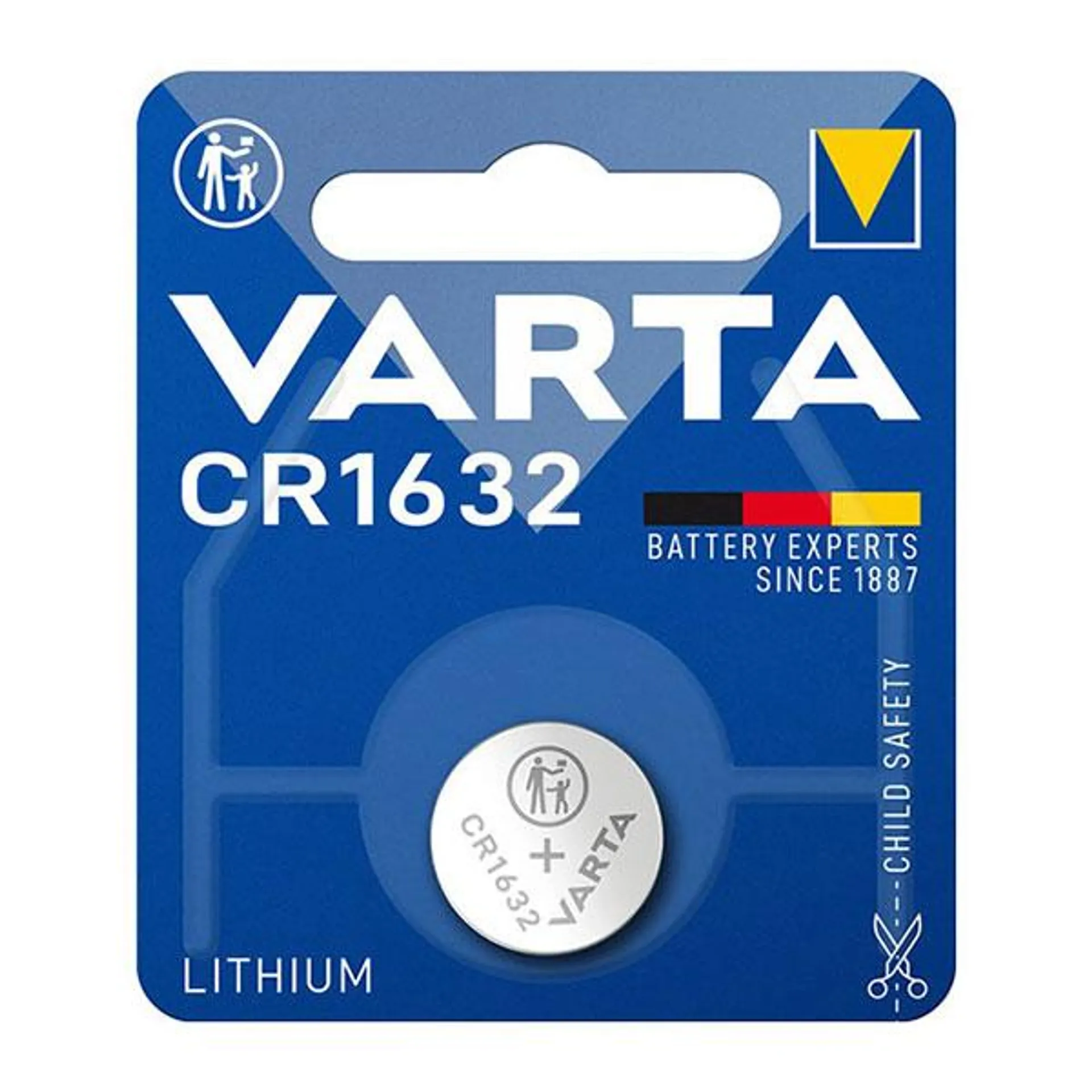 Batteria litio a bottone Varta CR1632 – 3V