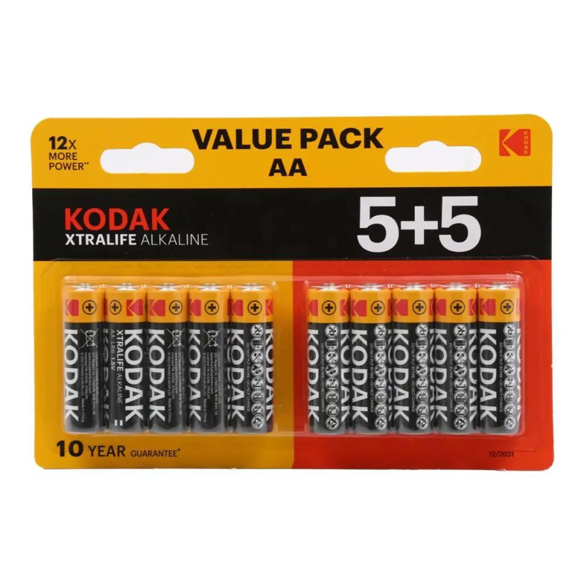 Kodak Xtralife alkaline AA 5+5 - 1.5V