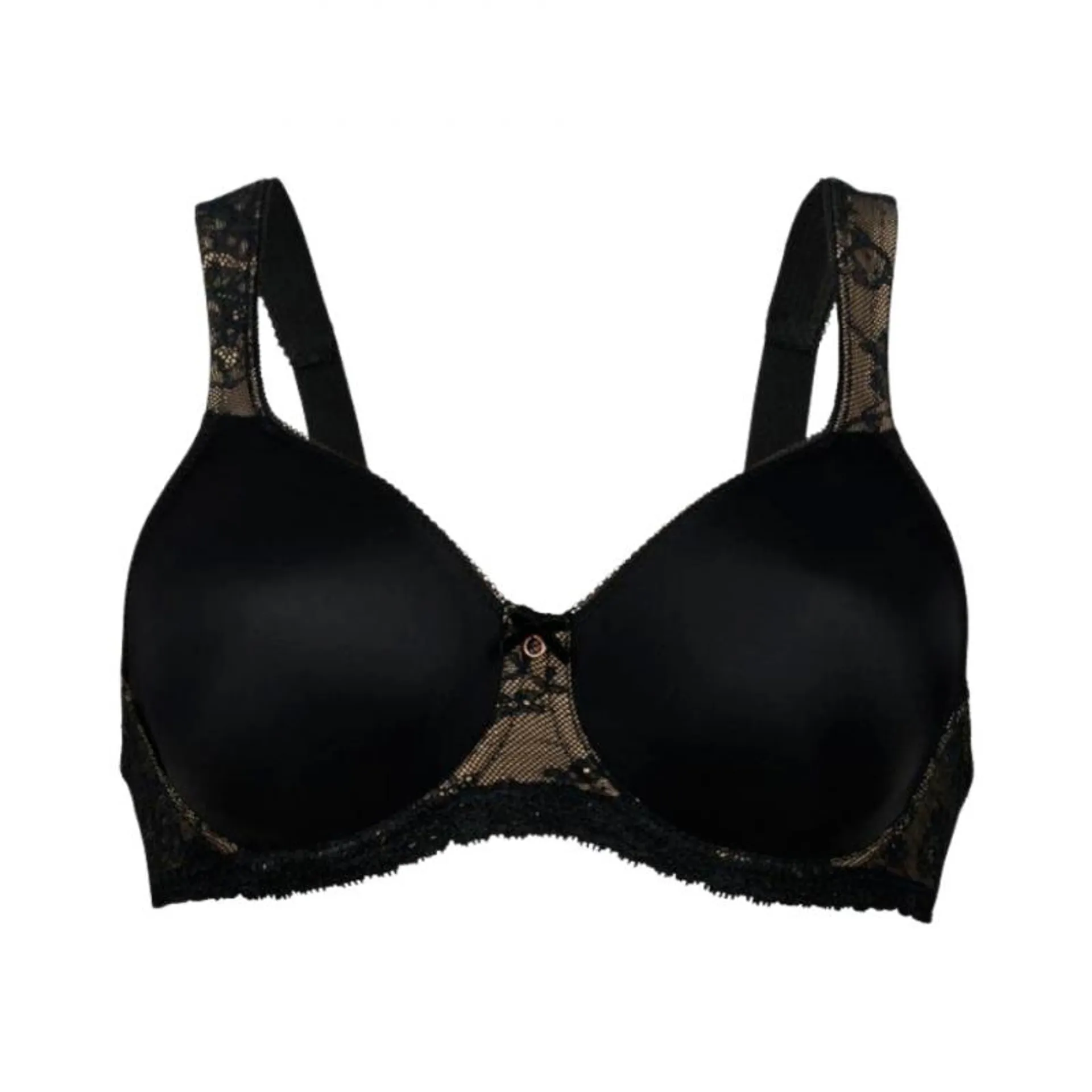 ANI5217.001-Reggiseno Abby coppe lisce con ferretto-nero