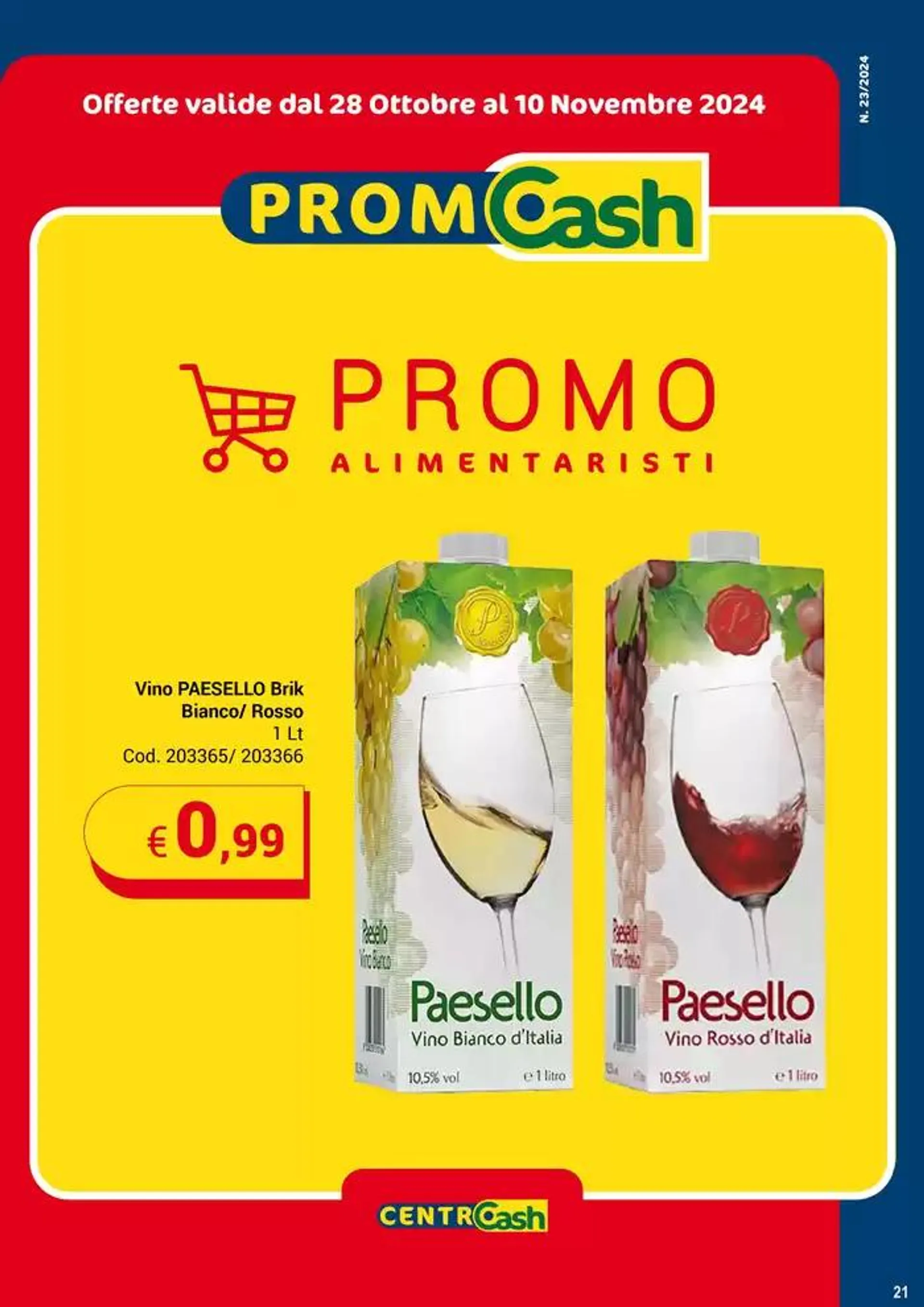 Promcash da 28 ottobre a 10 novembre di 2024 - Pagina del volantino 21