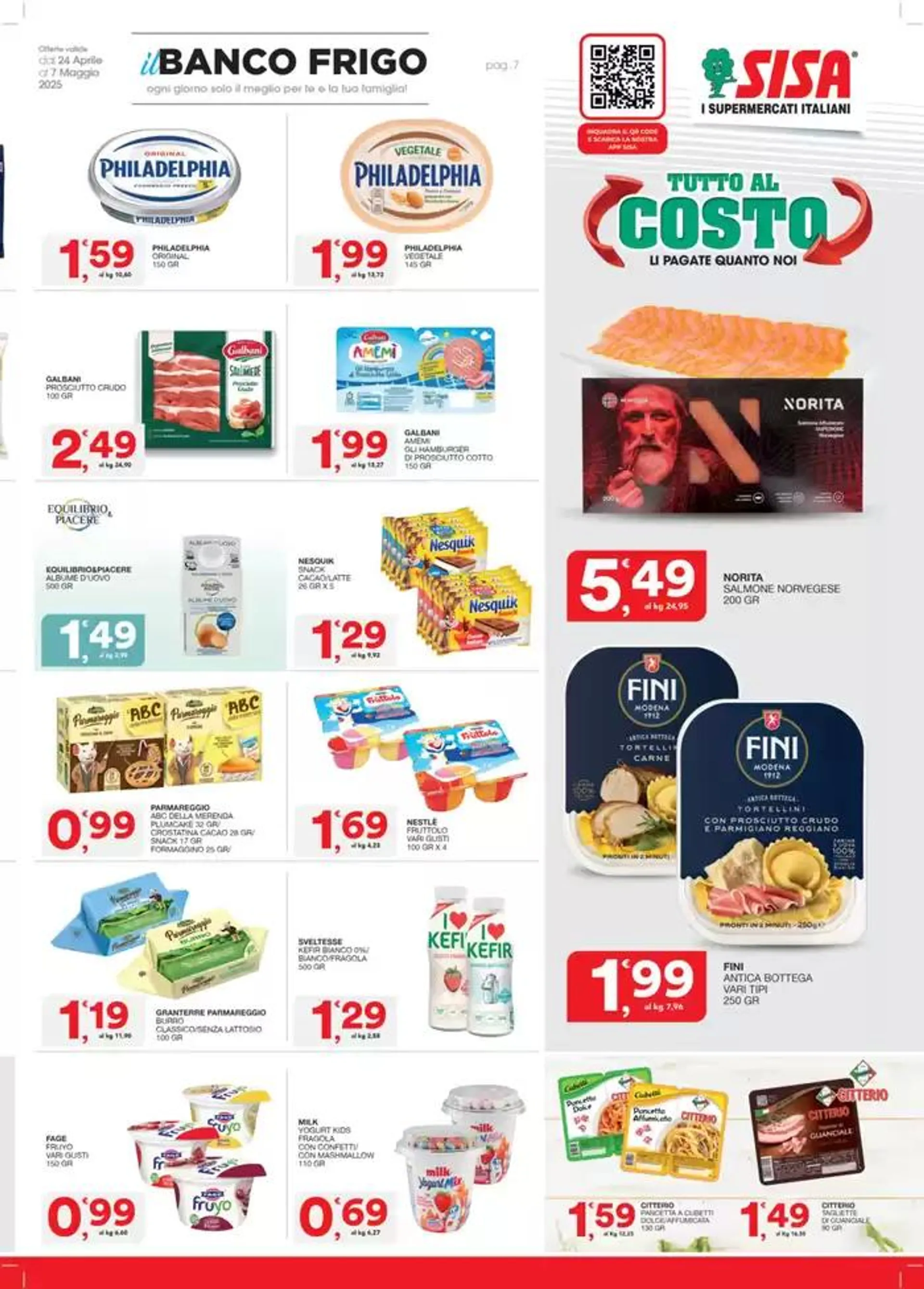 Tutto al costo da 24 aprile a 9 maggio di 2025 - Pagina del volantino 7