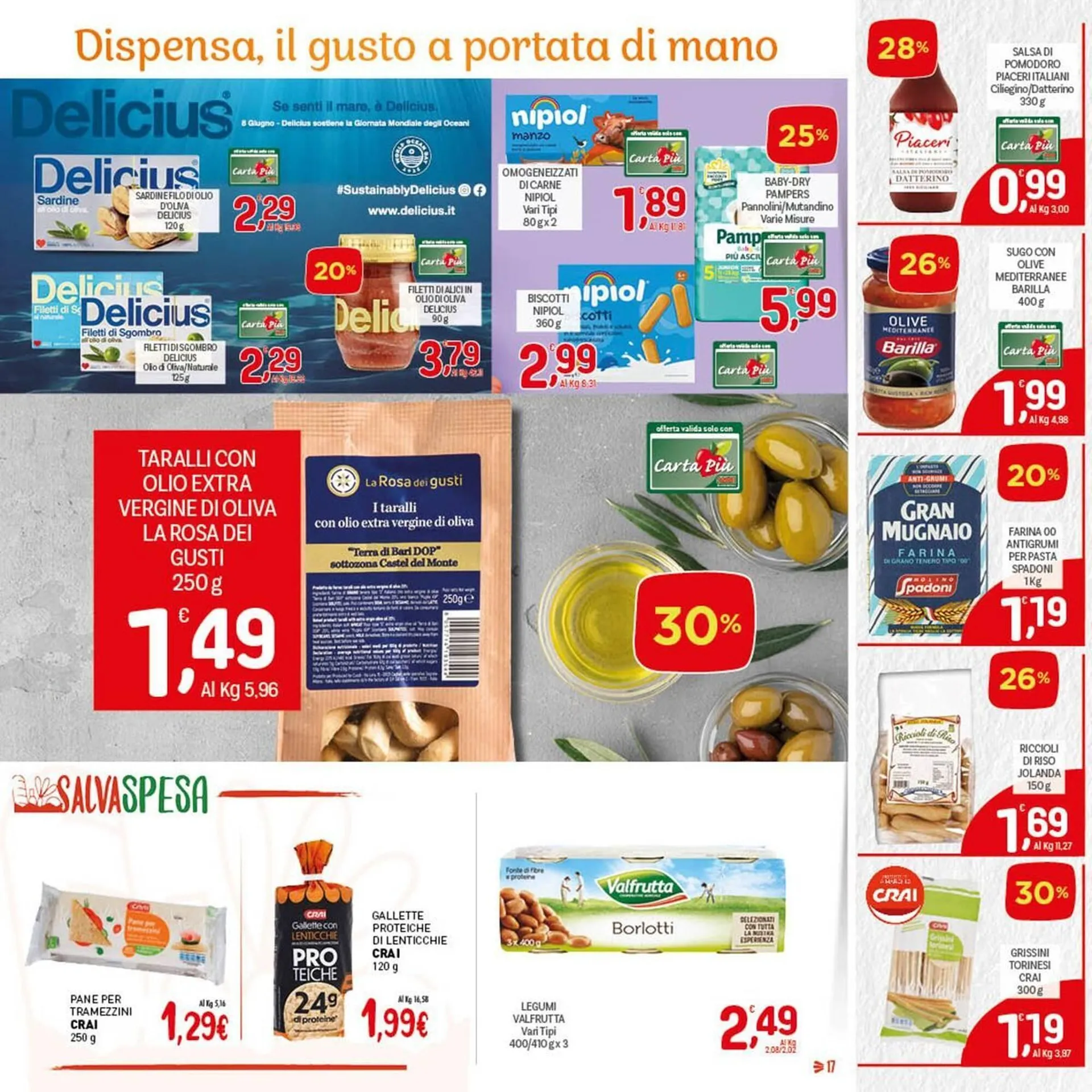 Volantino Crai da 29 maggio a 11 giugno di 2025 - Pagina del volantino 17