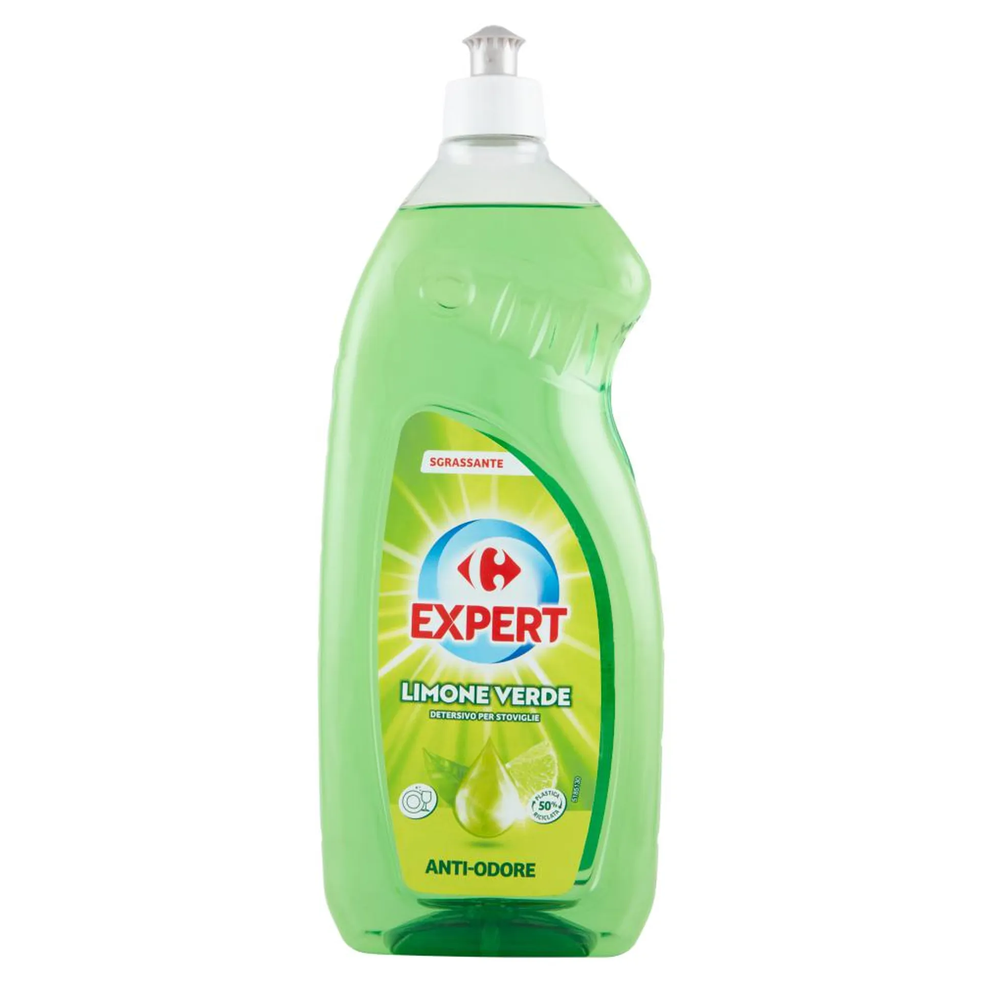 Carrefour Expert Limone Verde Detersivo per Stoviglie 1 L