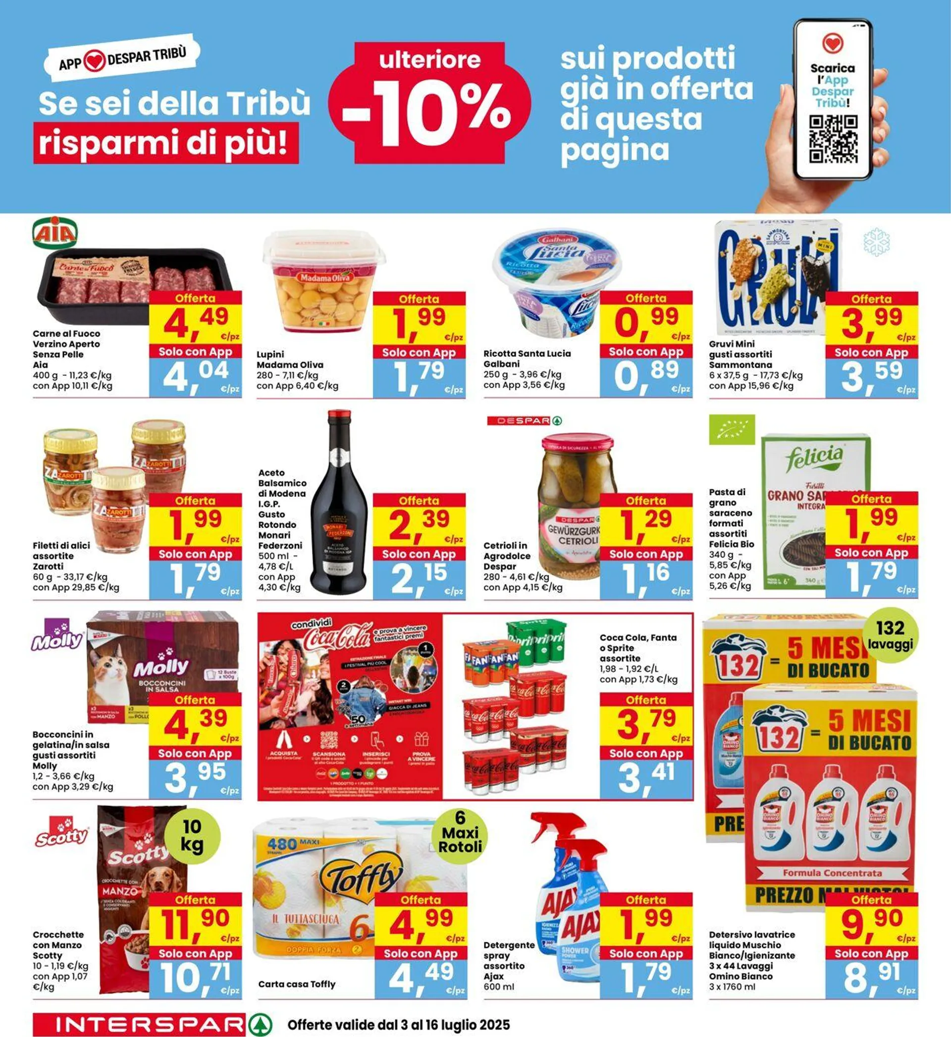 Interspar Volantino attuale da 3 luglio a 16 luglio di 2025 - Pagina del volantino 18