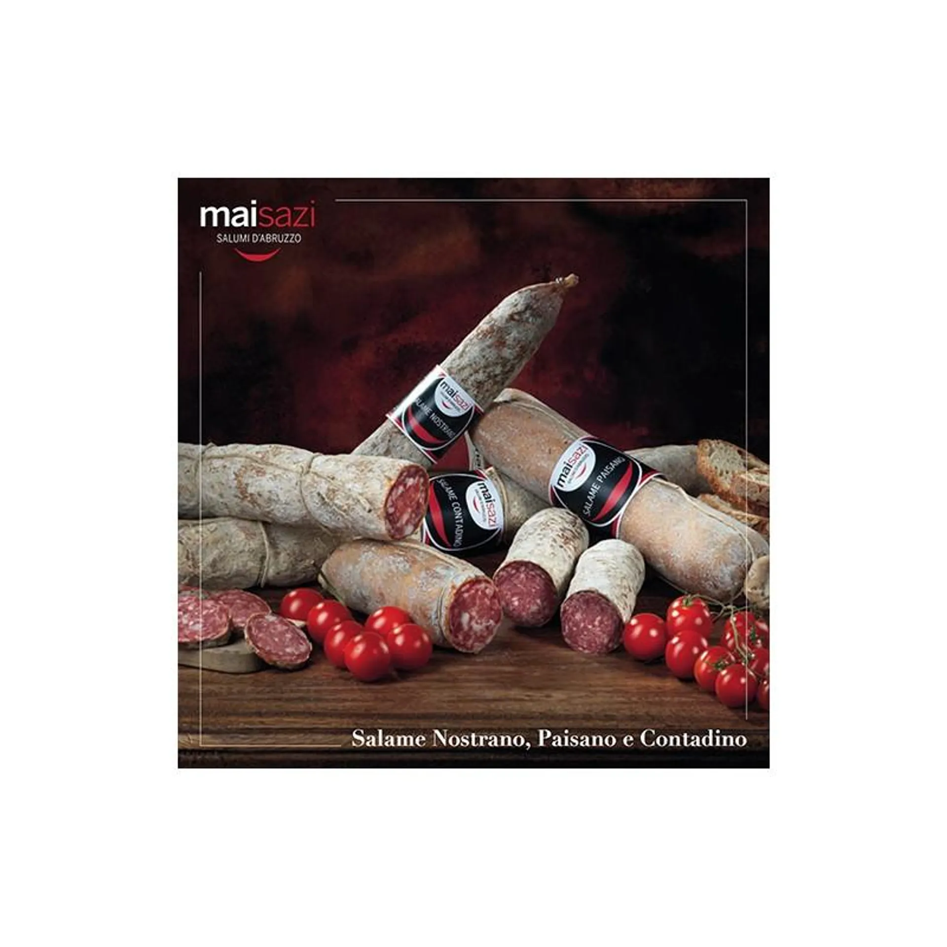 Salame Contadino - Mai Sazi - 800 gr