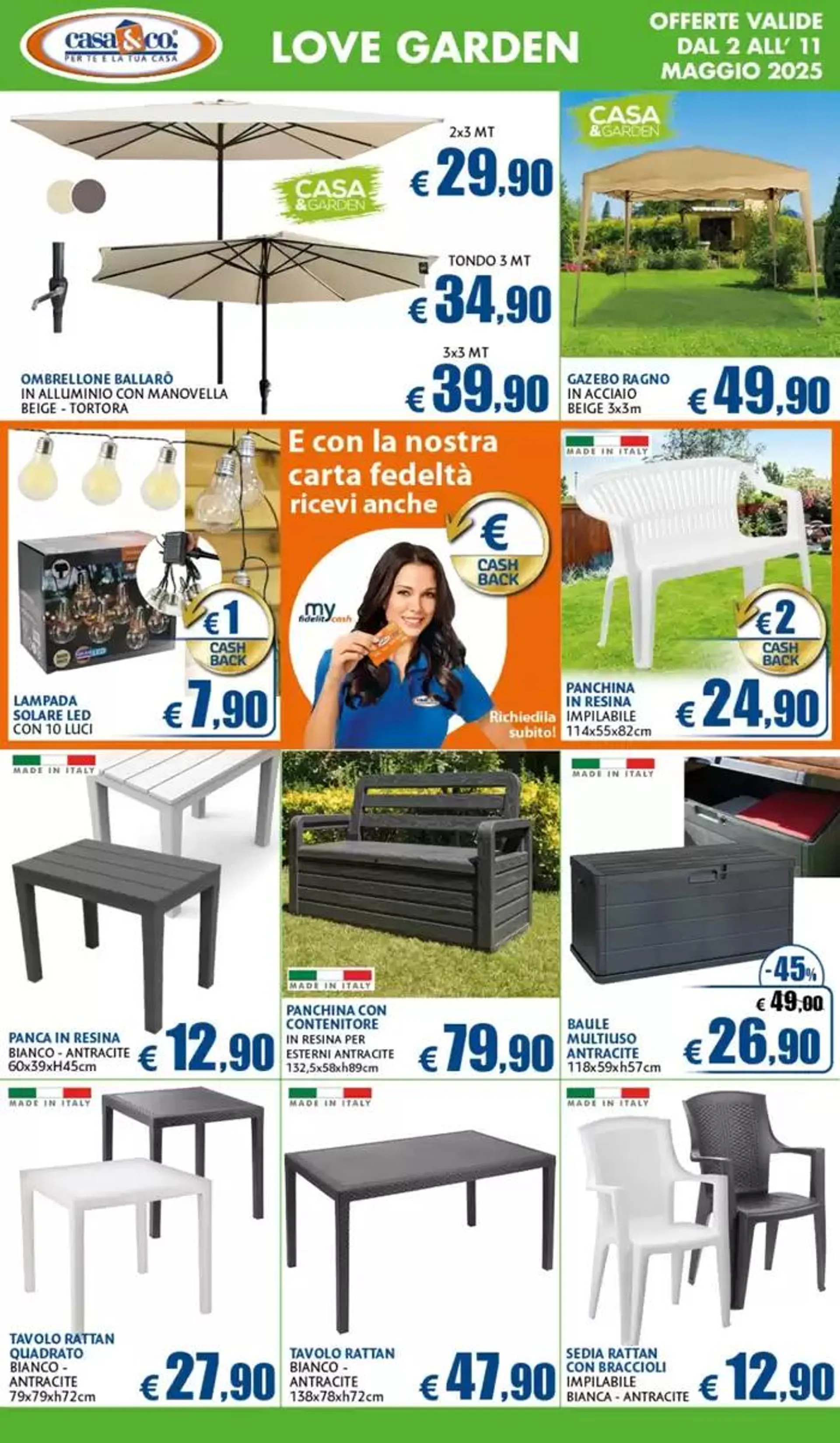 Offerte di Casa & Co da 2 maggio a 11 maggio di 2025 - Pagina del volantino 14
