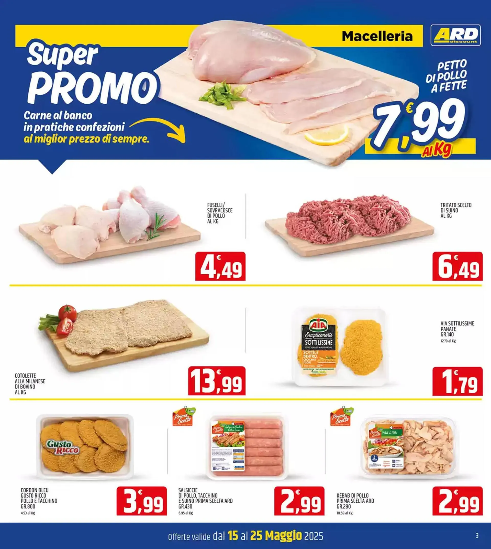 Volantino Ard Discount da 15 maggio a 25 maggio di 2025 - Pagina del volantino 3