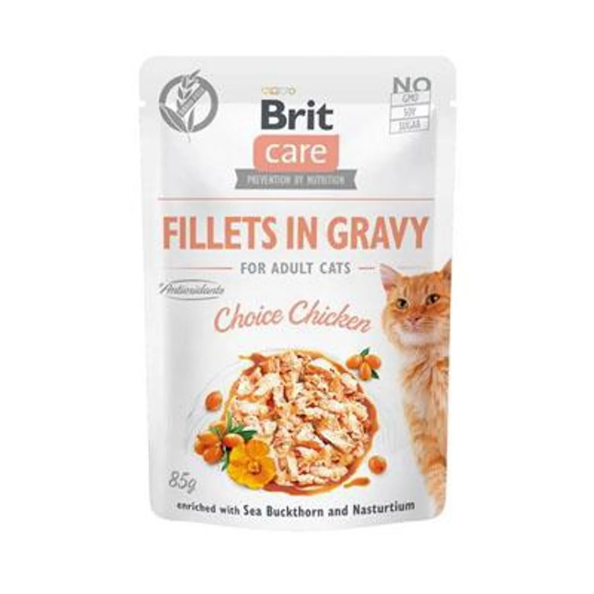 Brit Care Cat Pouches Fillets in Gravy