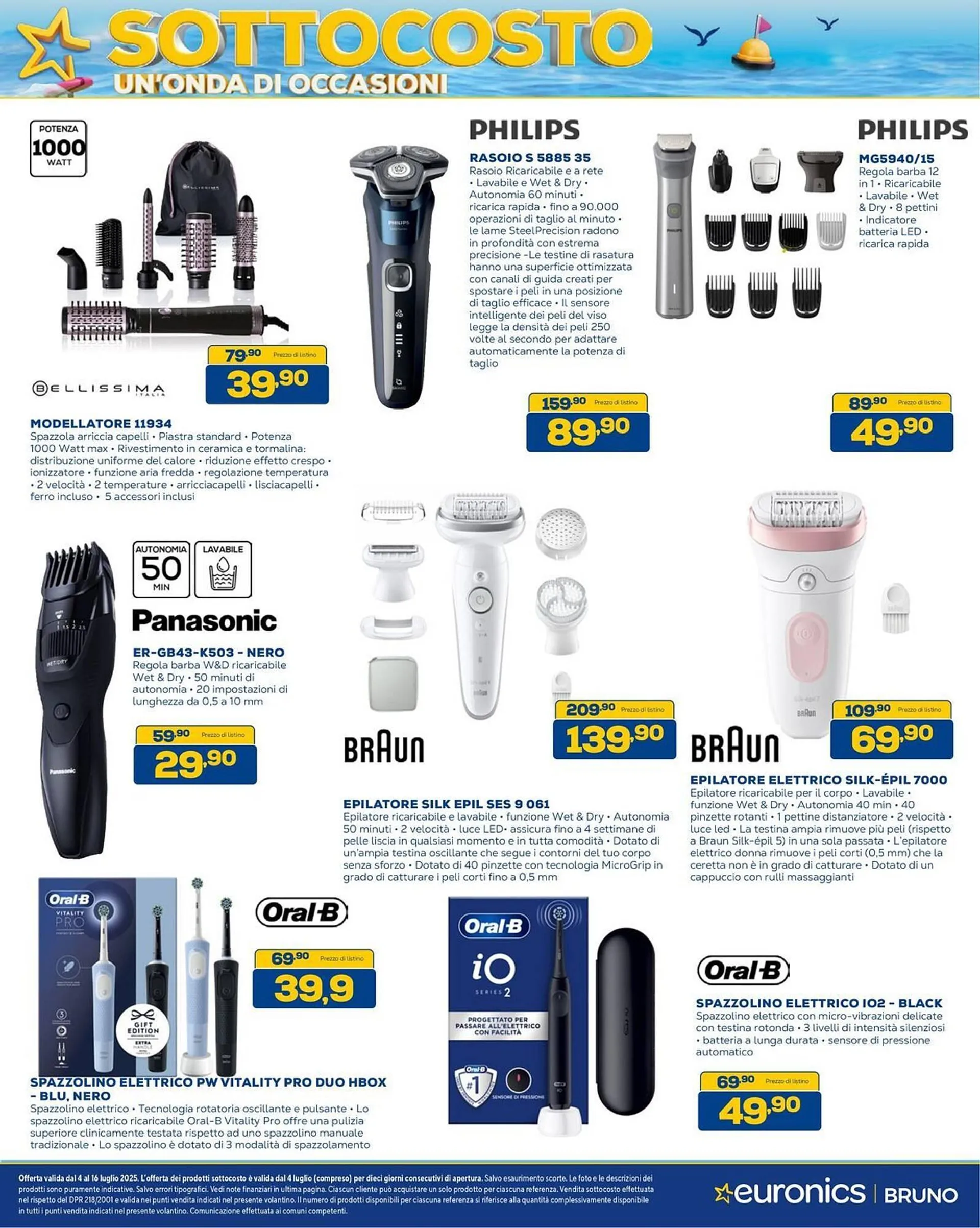 Volantino Euronics da 4 luglio a 16 luglio di 2025 - Pagina del volantino 19