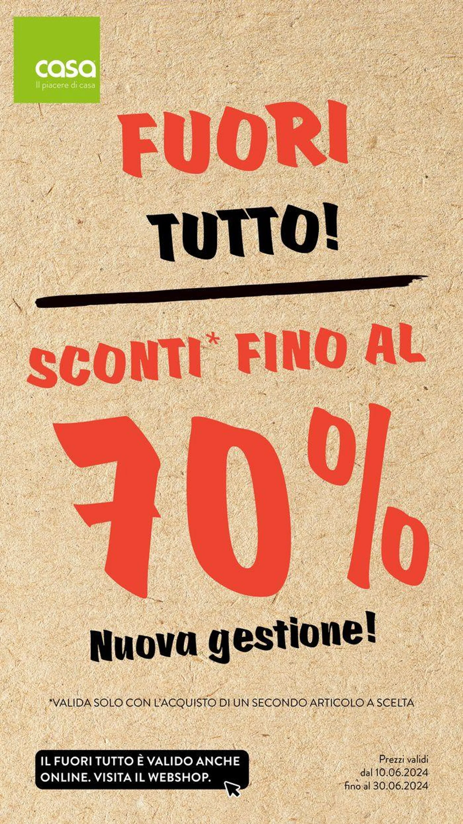 Sconti fino al 70% - 1