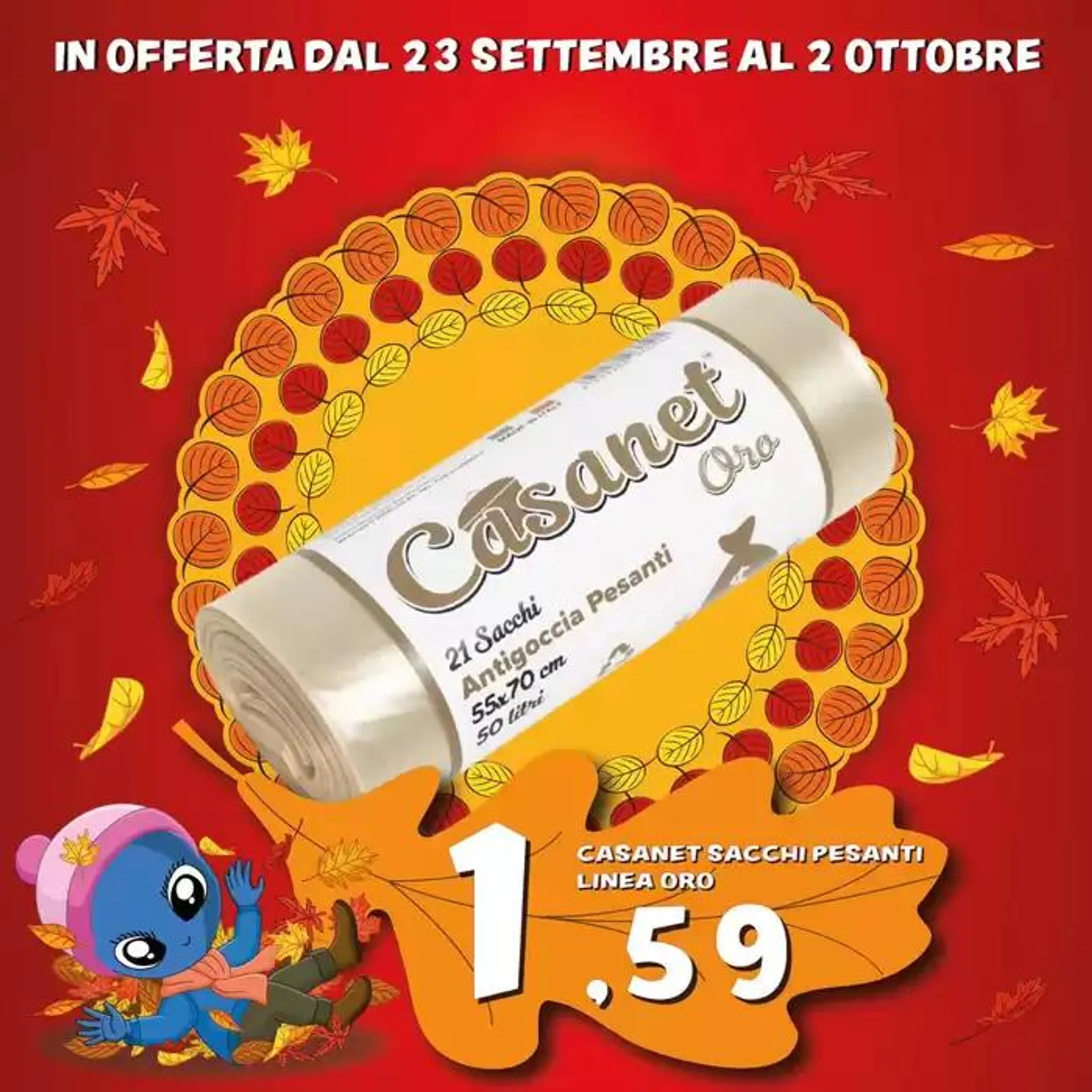 Offerta valida dal 23 settembre al 2 ottobre. da 25 settembre a 2 ottobre di 2024 - Pagina del volantino 12