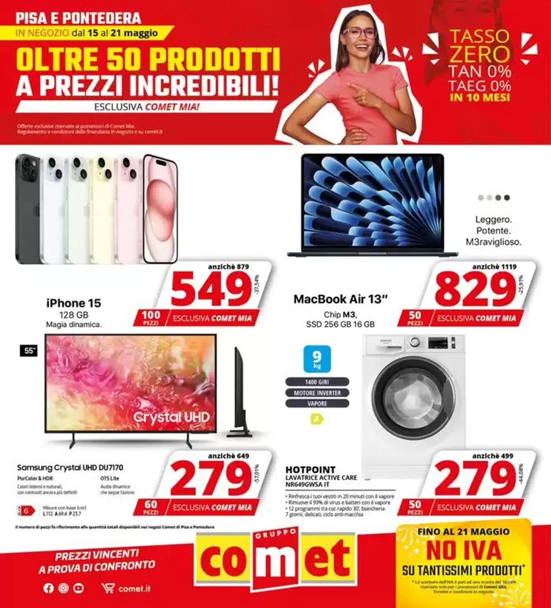 Tasso zero da comet! - 1