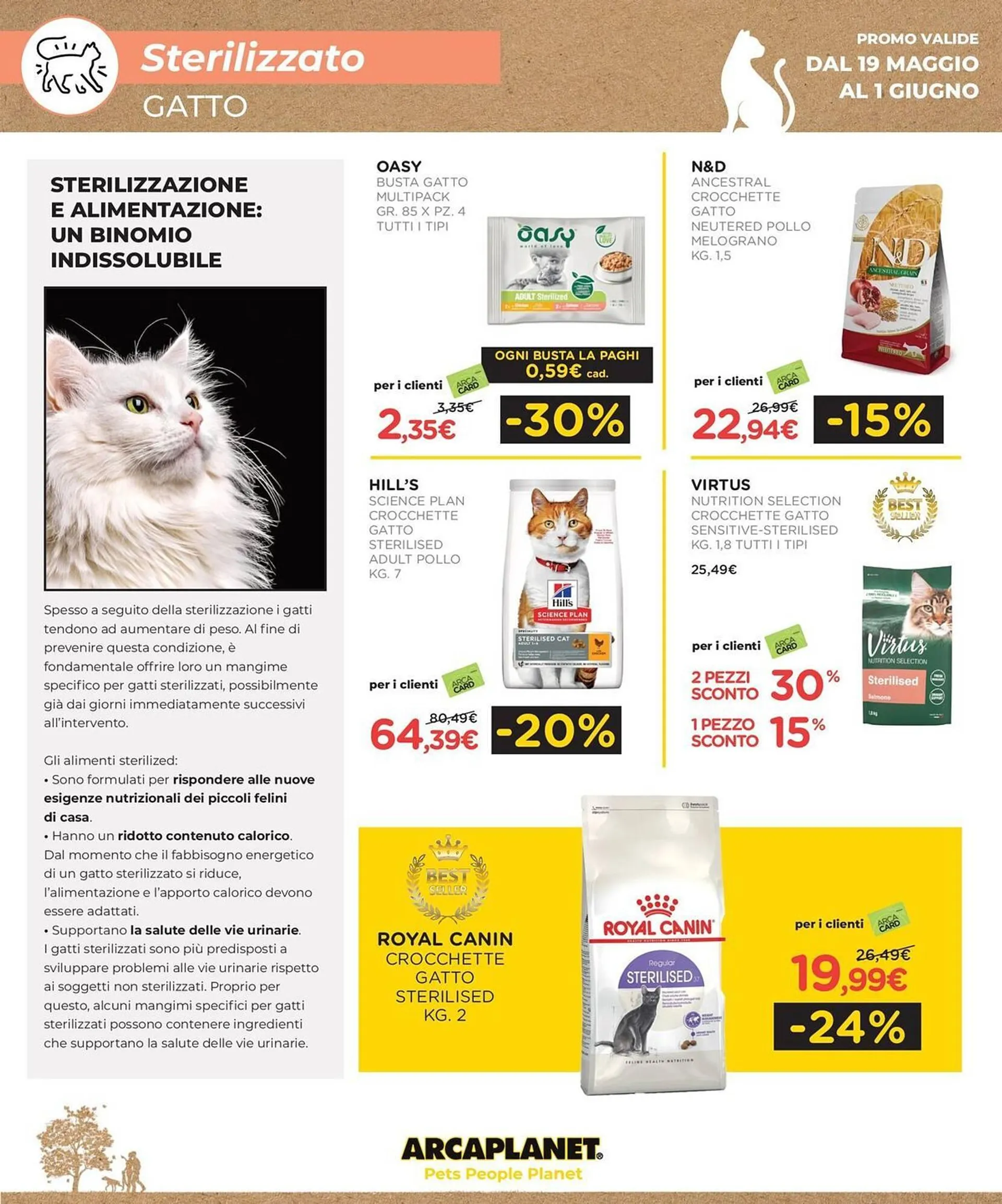 Volantino Arcaplanet da 19 maggio a 1 giugno di 2025 - Pagina del volantino 14