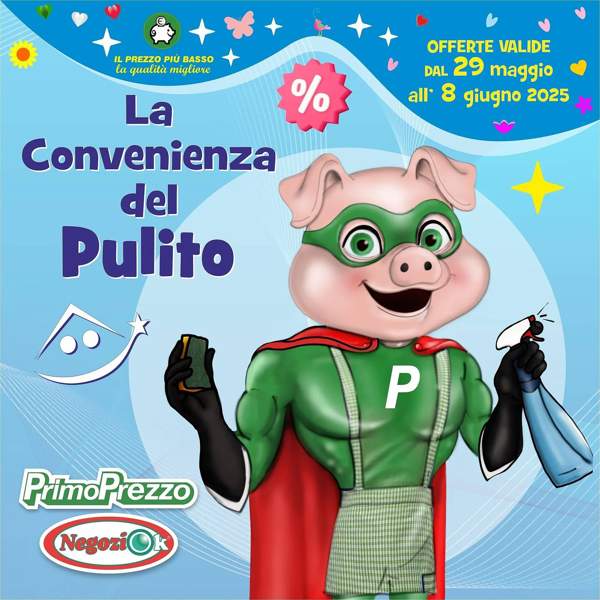 Volantino Primo Prezzo da 29 maggio a 8 giugno di 2025 - Pagina del volantino 1