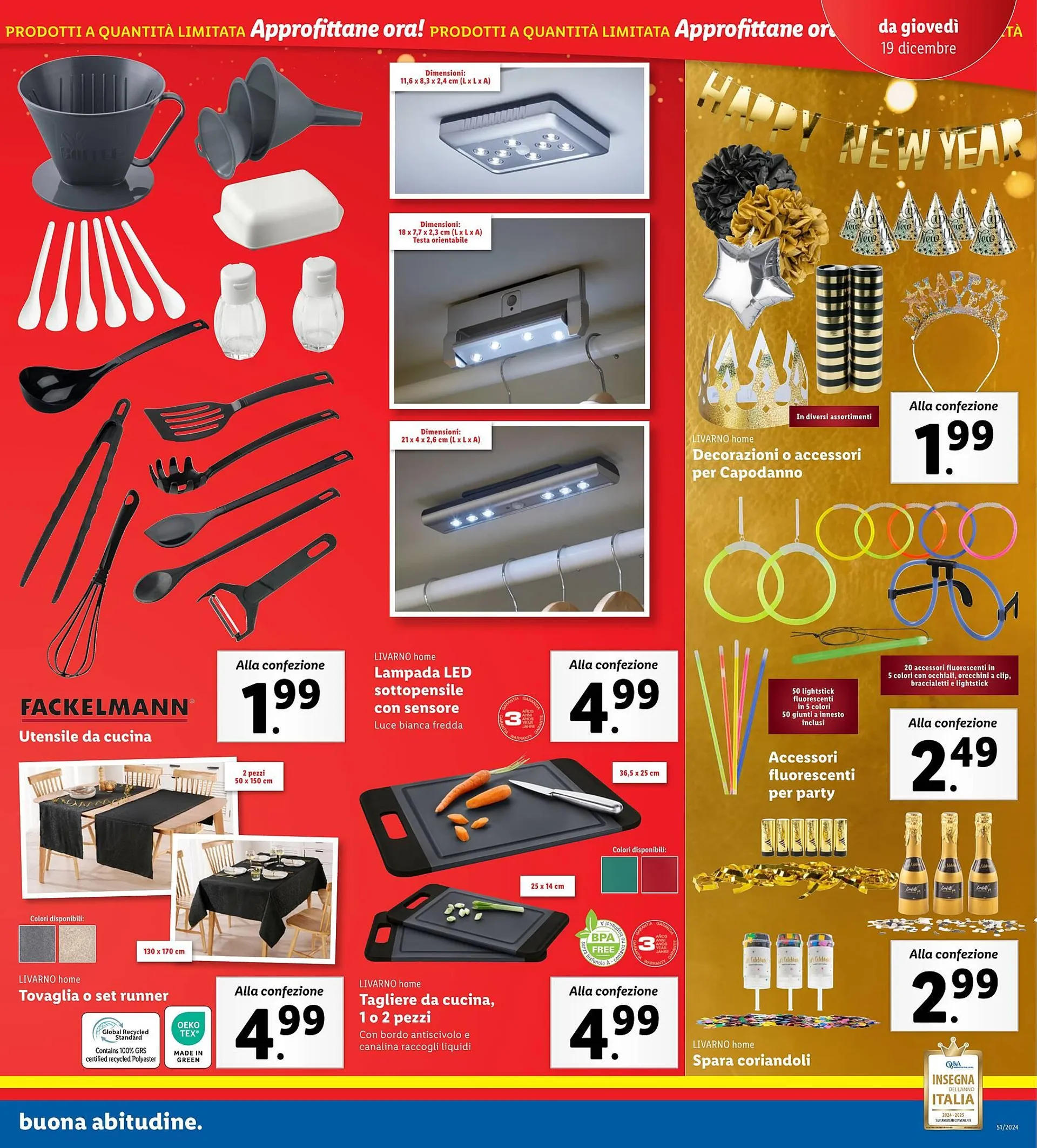 Volantino Lidl da 16 dicembre a 22 dicembre di 2024 - Pagina del volantino 25