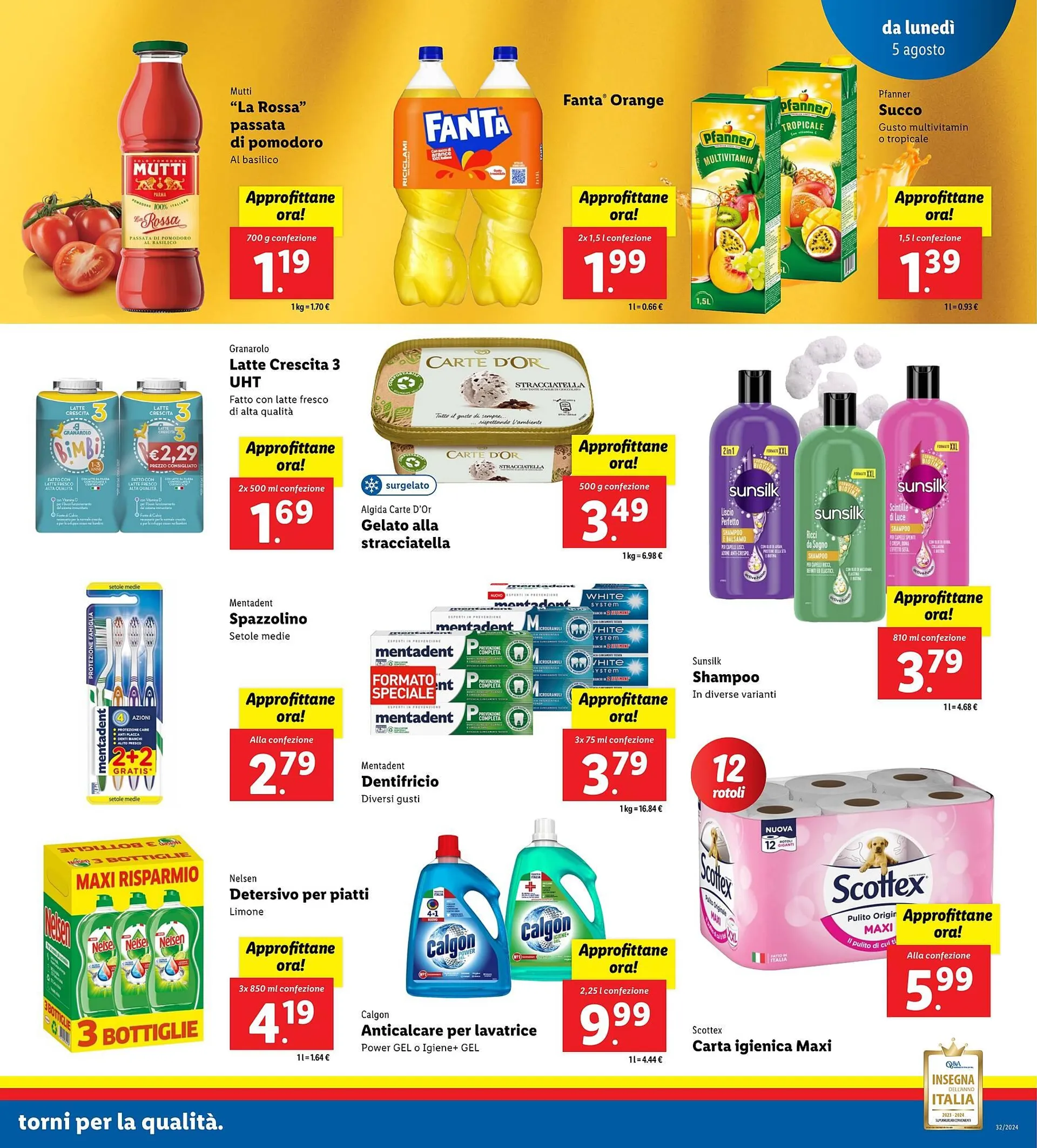 Volantino Lidl da 5 agosto a 11 agosto di 2024 - Pagina del volantino 5