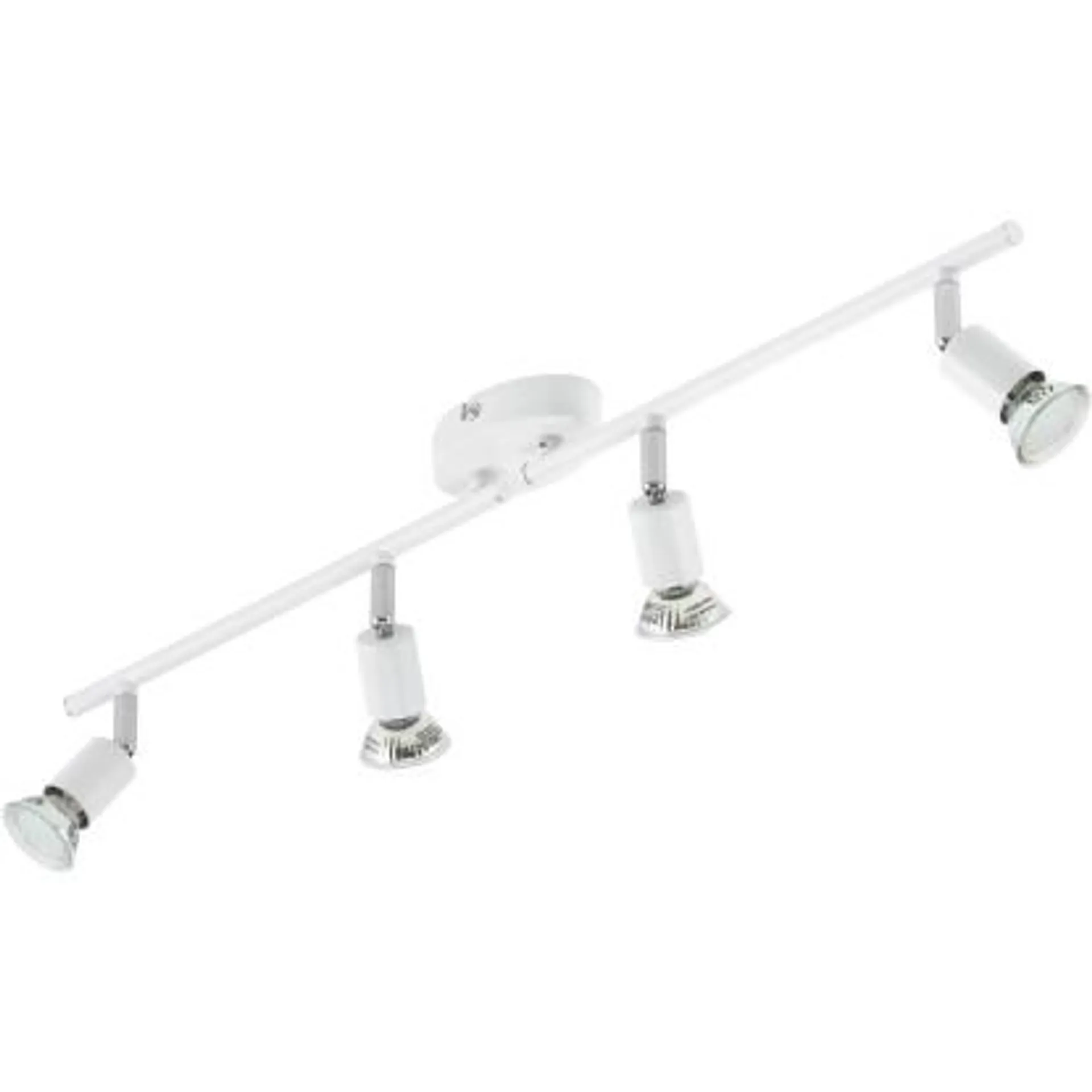 Barra a 4 faretti spot LED Picco bianco 3 W