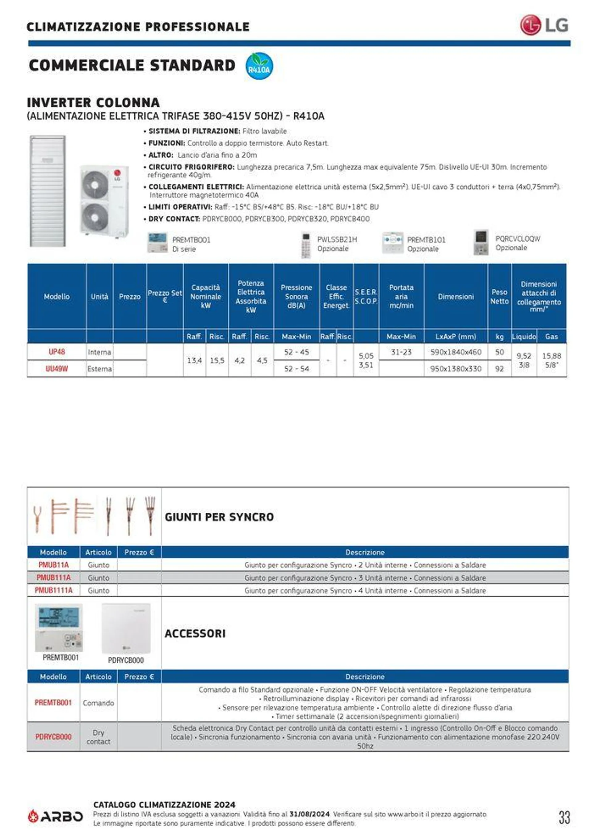 Catalogo climatizzazione 2024 - 33