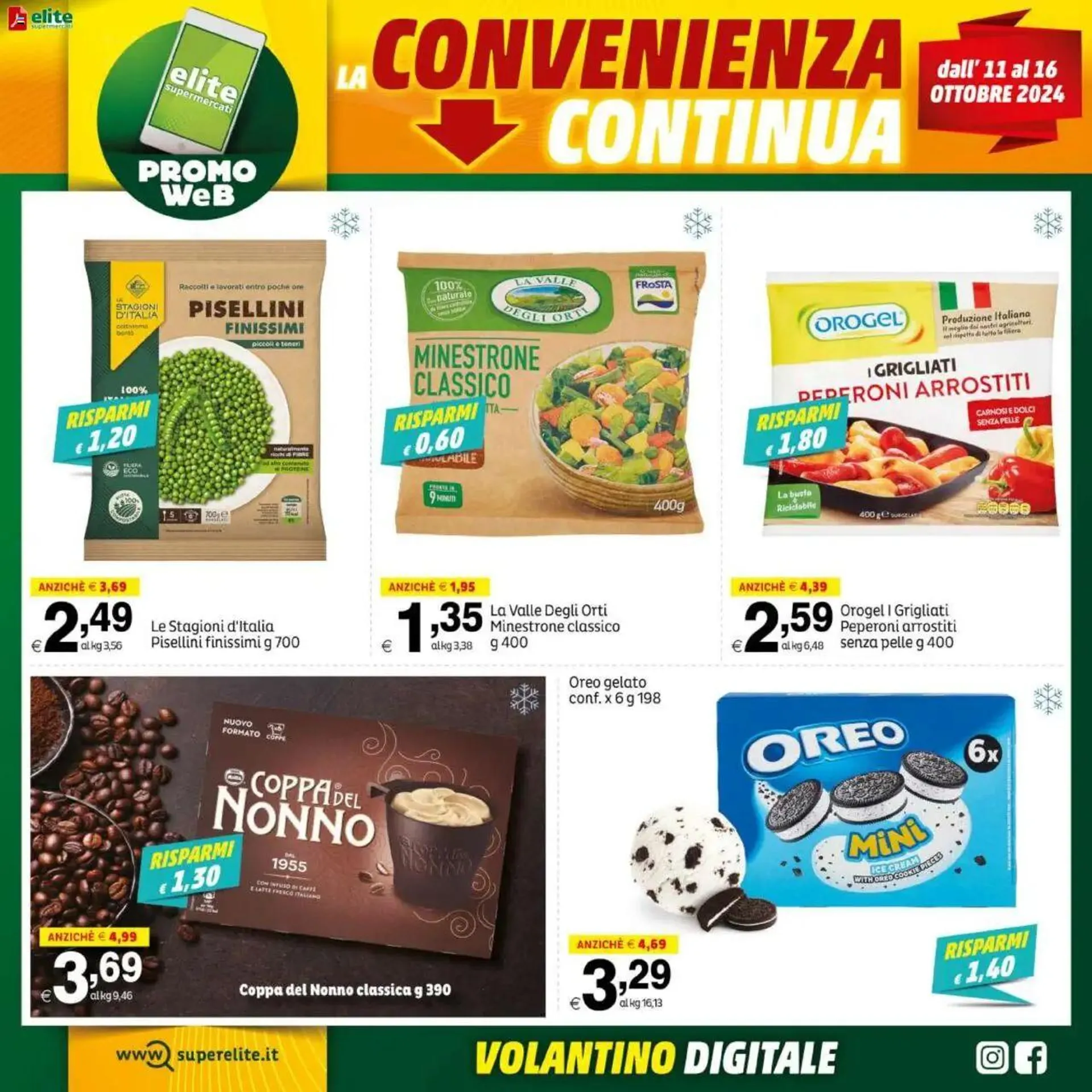 Promo Web - La Convenienza continua Elite Supermercati da 11 ottobre a 16 ottobre di 2024 - Pagina del volantino 4