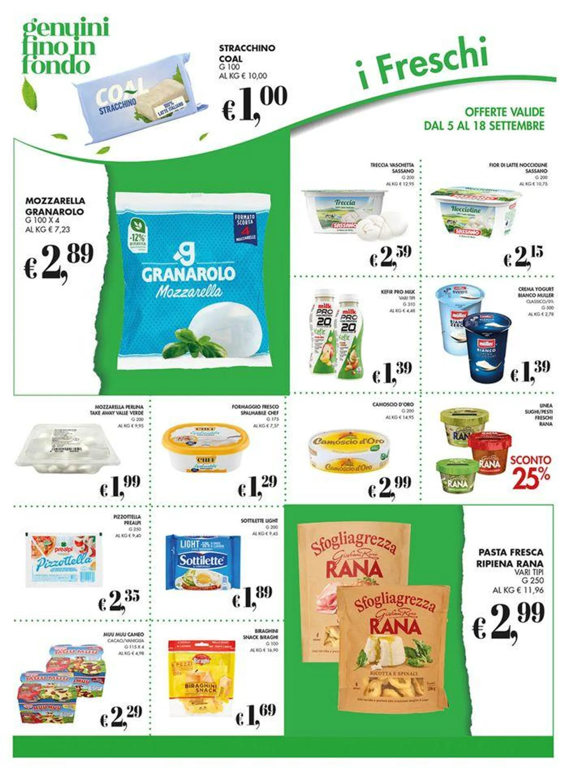 Offerte valide dal 5 al 18 settembre. - 10