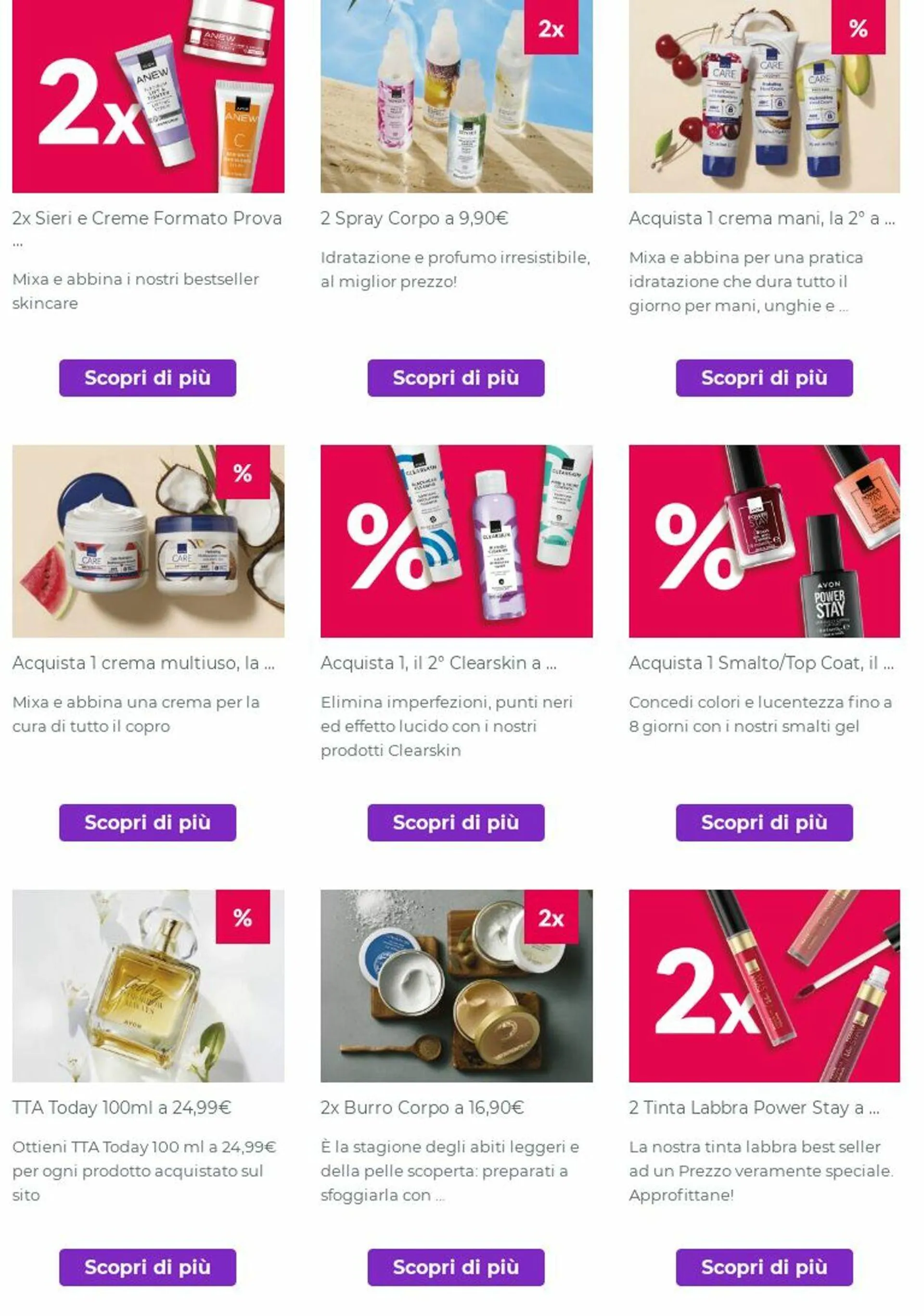 Avon Volantino attuale da 30 giugno a 6 luglio di 2025 - Pagina del volantino 3