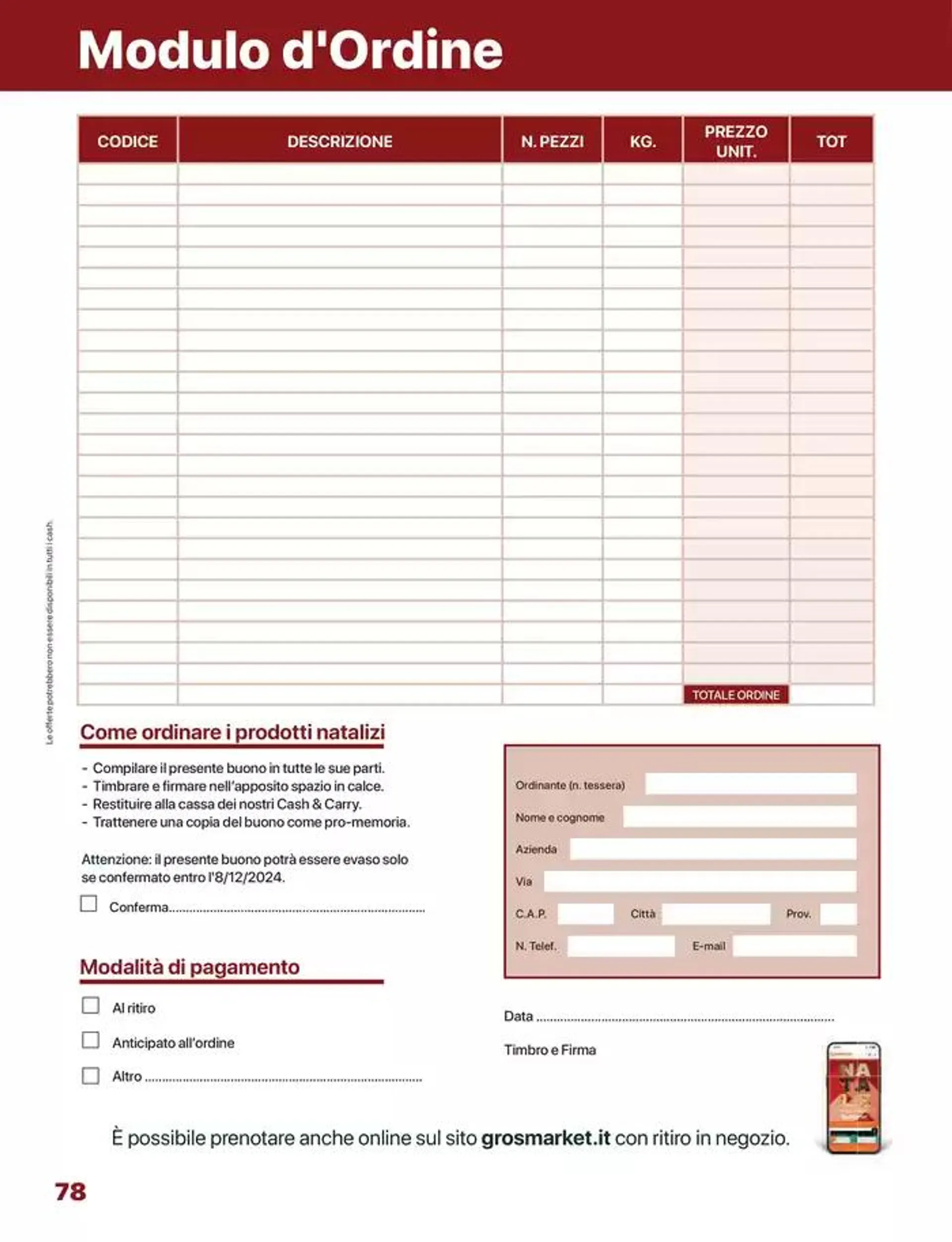 Catalogo di Natale da 18 dicembre a 25 dicembre di 2024 - Pagina del volantino 78