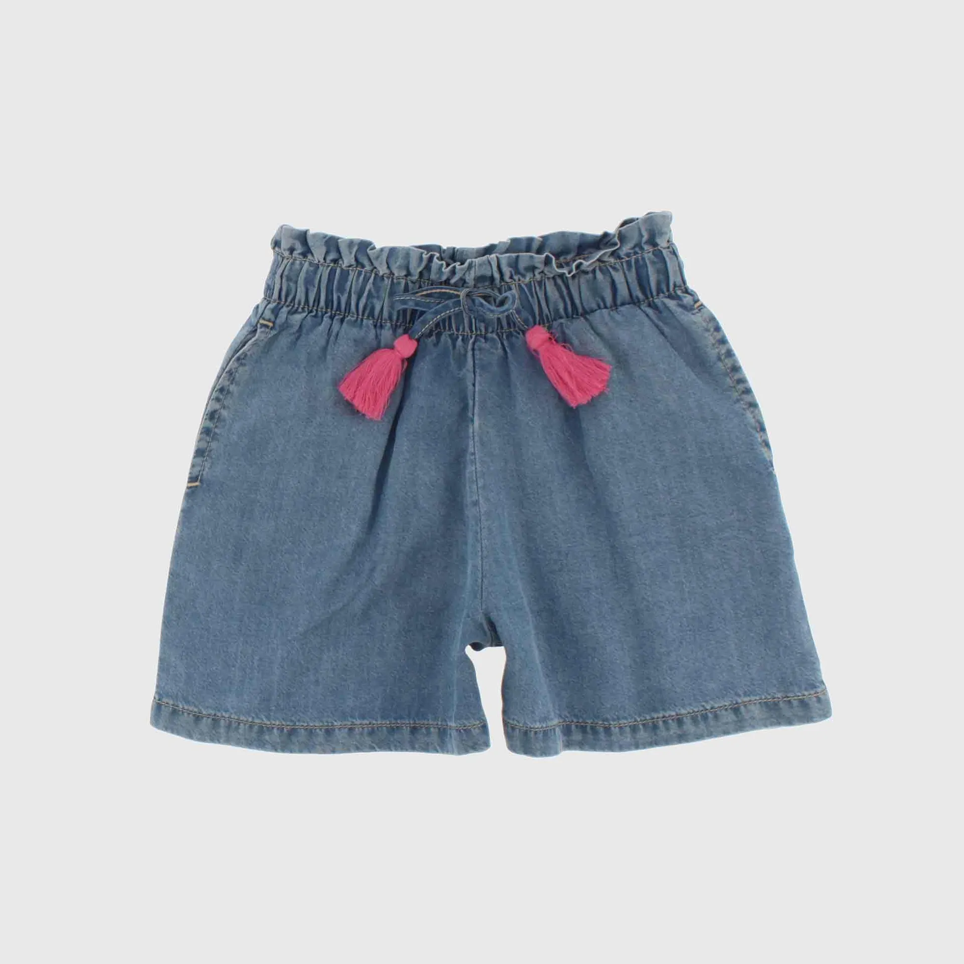 Shorts in jersey da Bambina, BLU