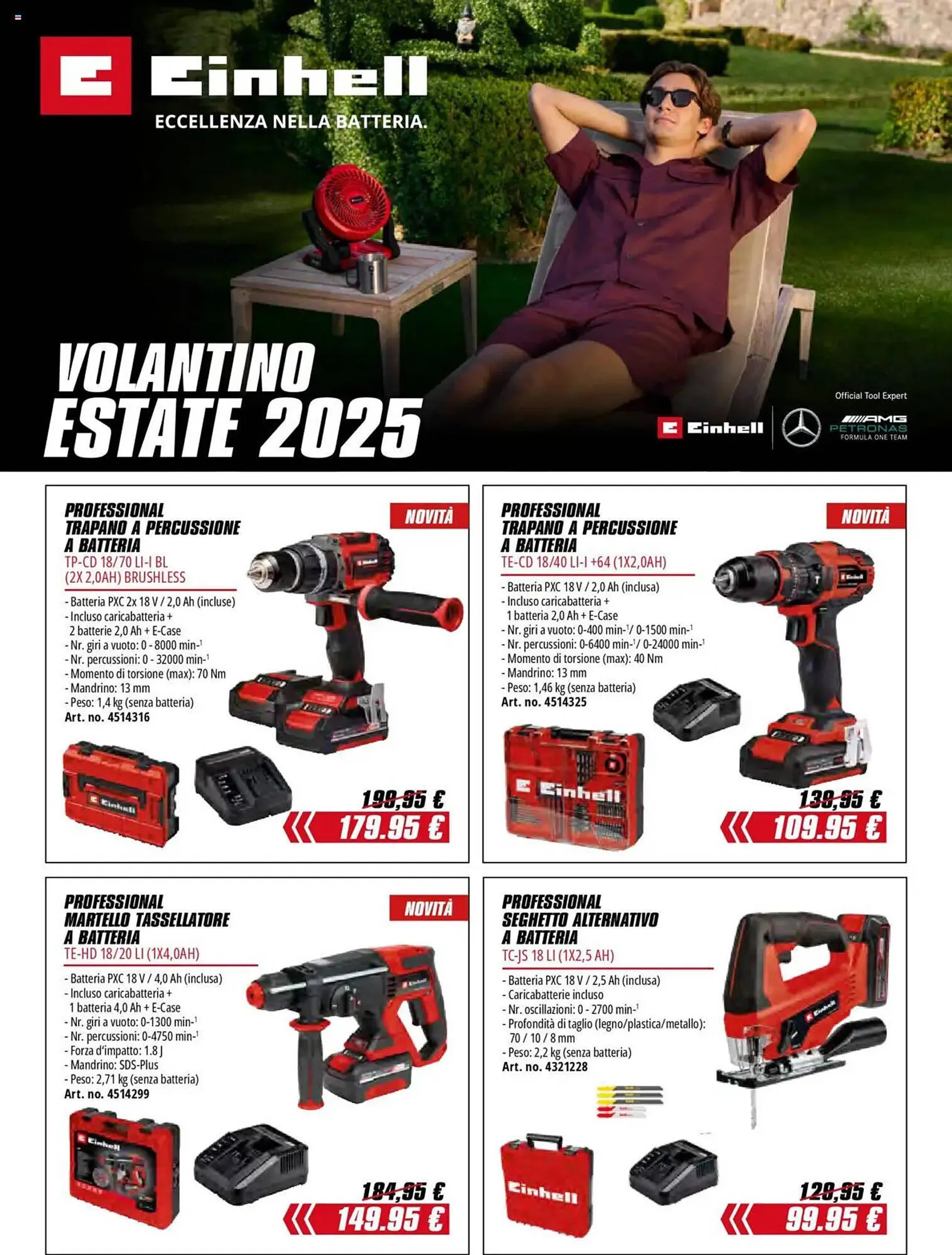 Volantino Einhell - 1