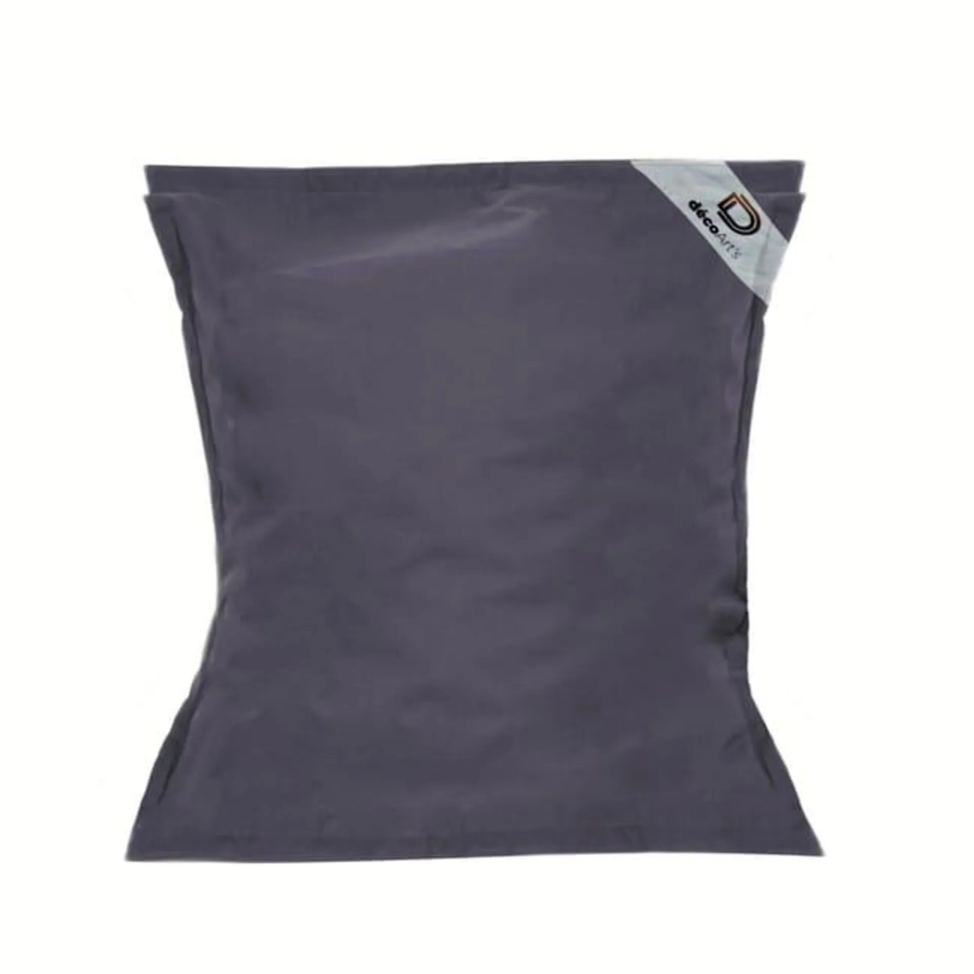 Pouf Gigante XXL da Interno ed Esterno, Sfoderabile, Soggiorno, Giardino, Deco Arts Carbon Grey
