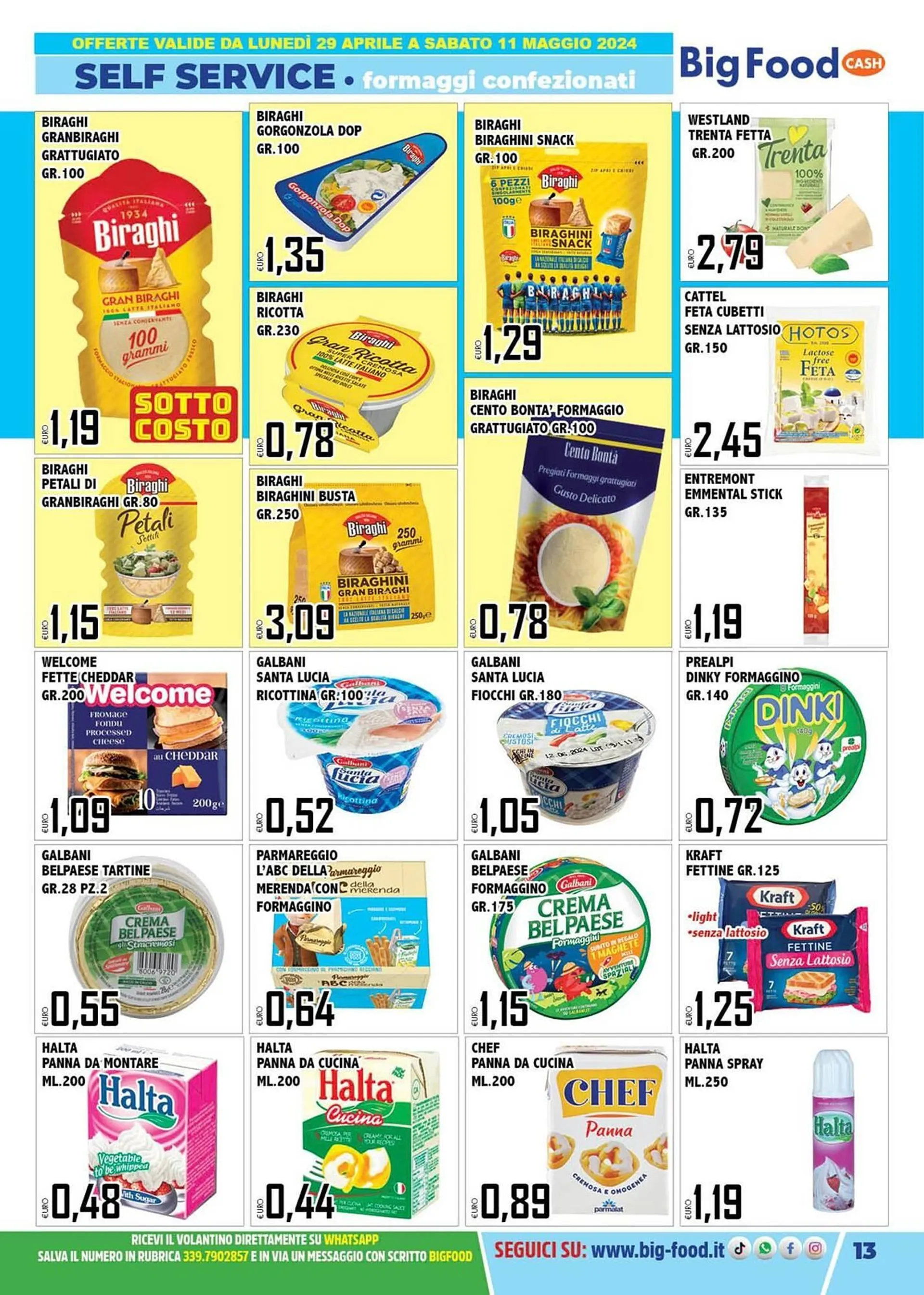 Volantino Big Food da 29 aprile a 11 maggio di 2024 - Pagina del volantino 13