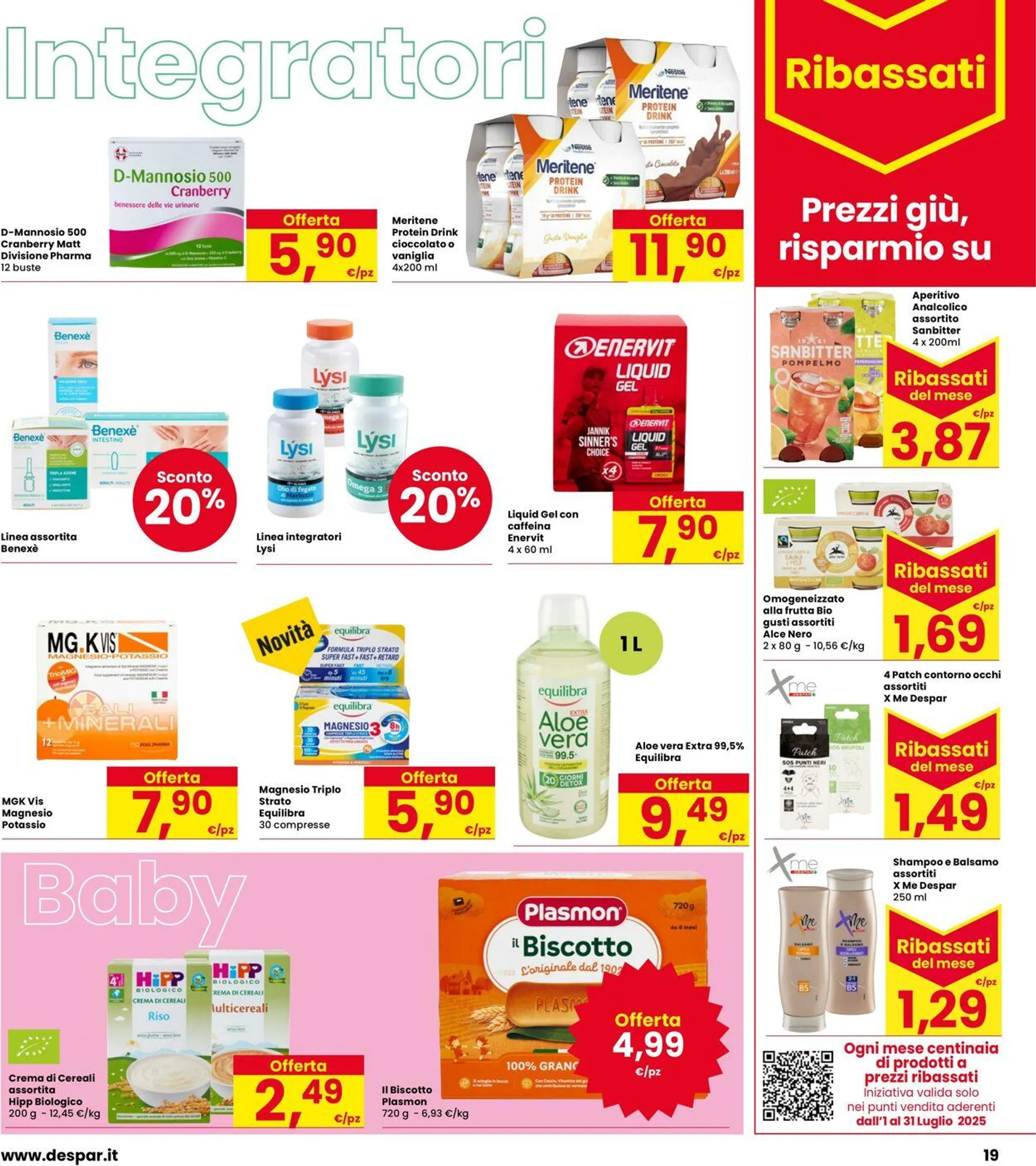 Interspar Volantino attuale da 3 luglio a 16 luglio di 2025 - Pagina del volantino 19