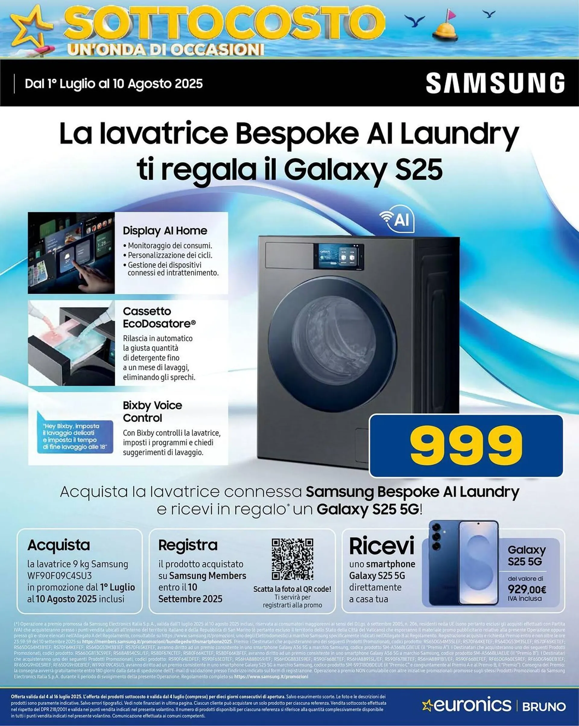 Volantino Euronics da 4 luglio a 16 luglio di 2025 - Pagina del volantino 40