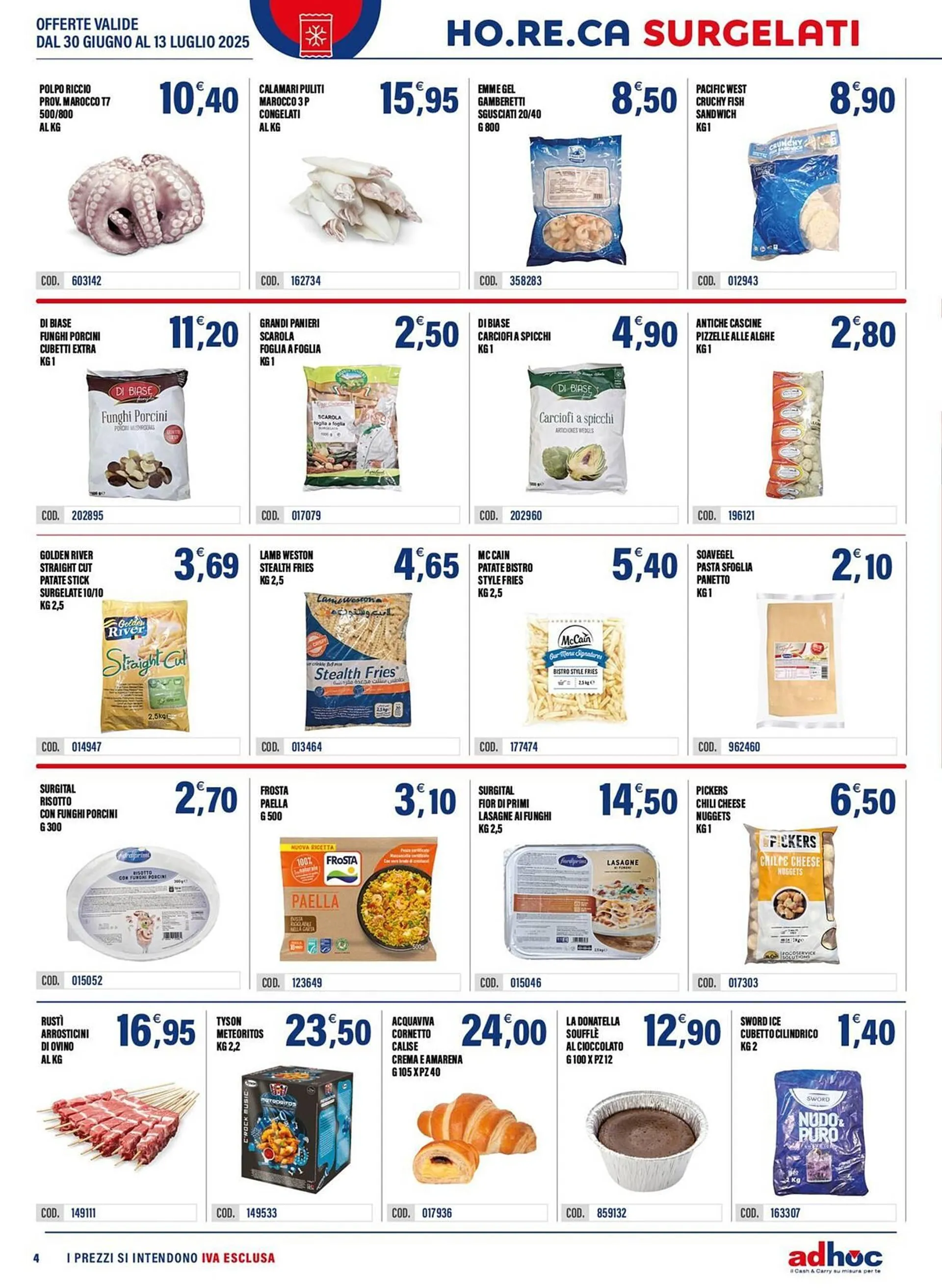 Volantino Adhoc da 30 giugno a 13 luglio di 2025 - Pagina del volantino 4