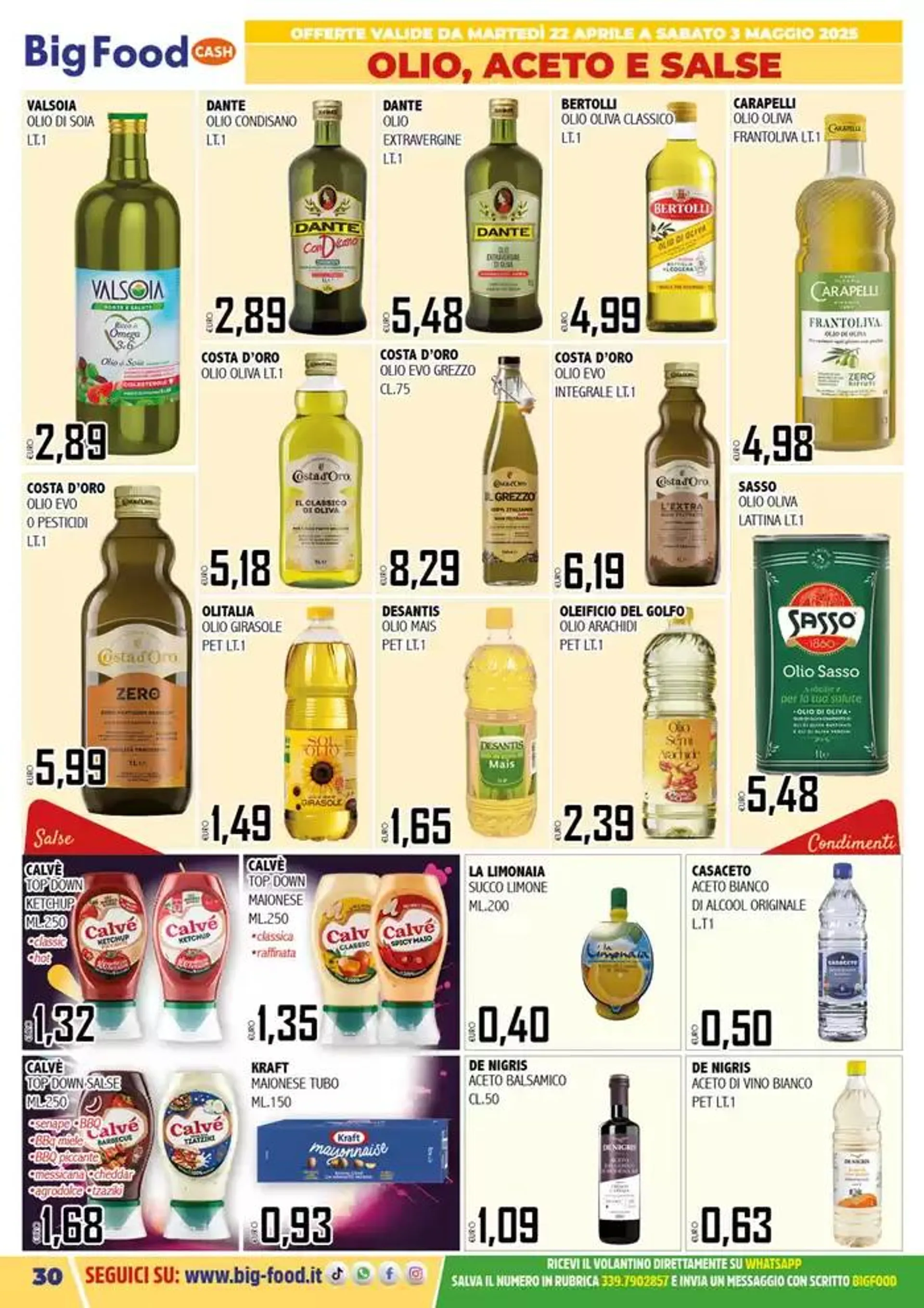 Mega Offerte  da 22 aprile a 3 maggio di 2025 - Pagina del volantino 30