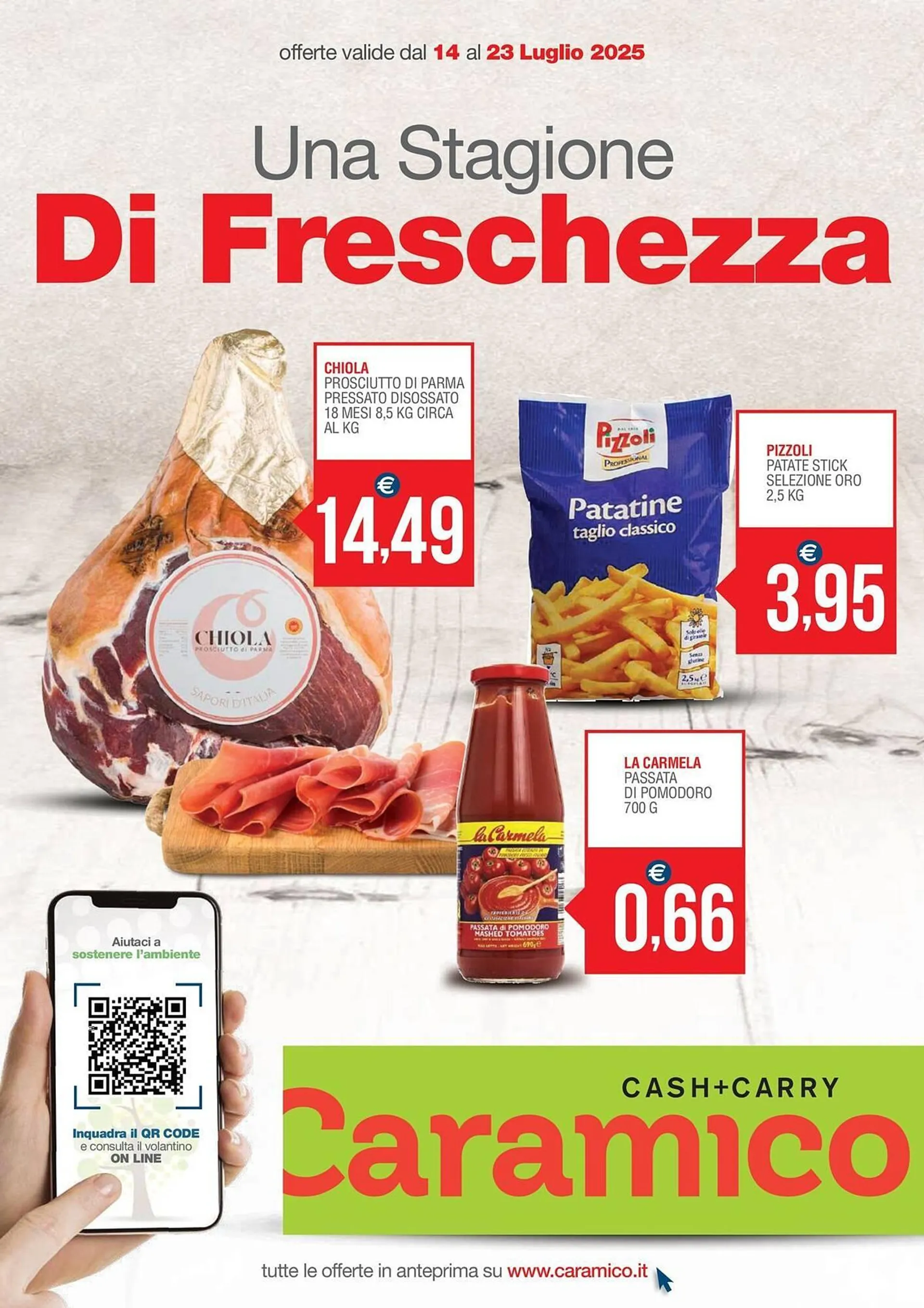 Volantino Caramico da 14 luglio a 23 luglio di 2025 - Pagina del volantino 1