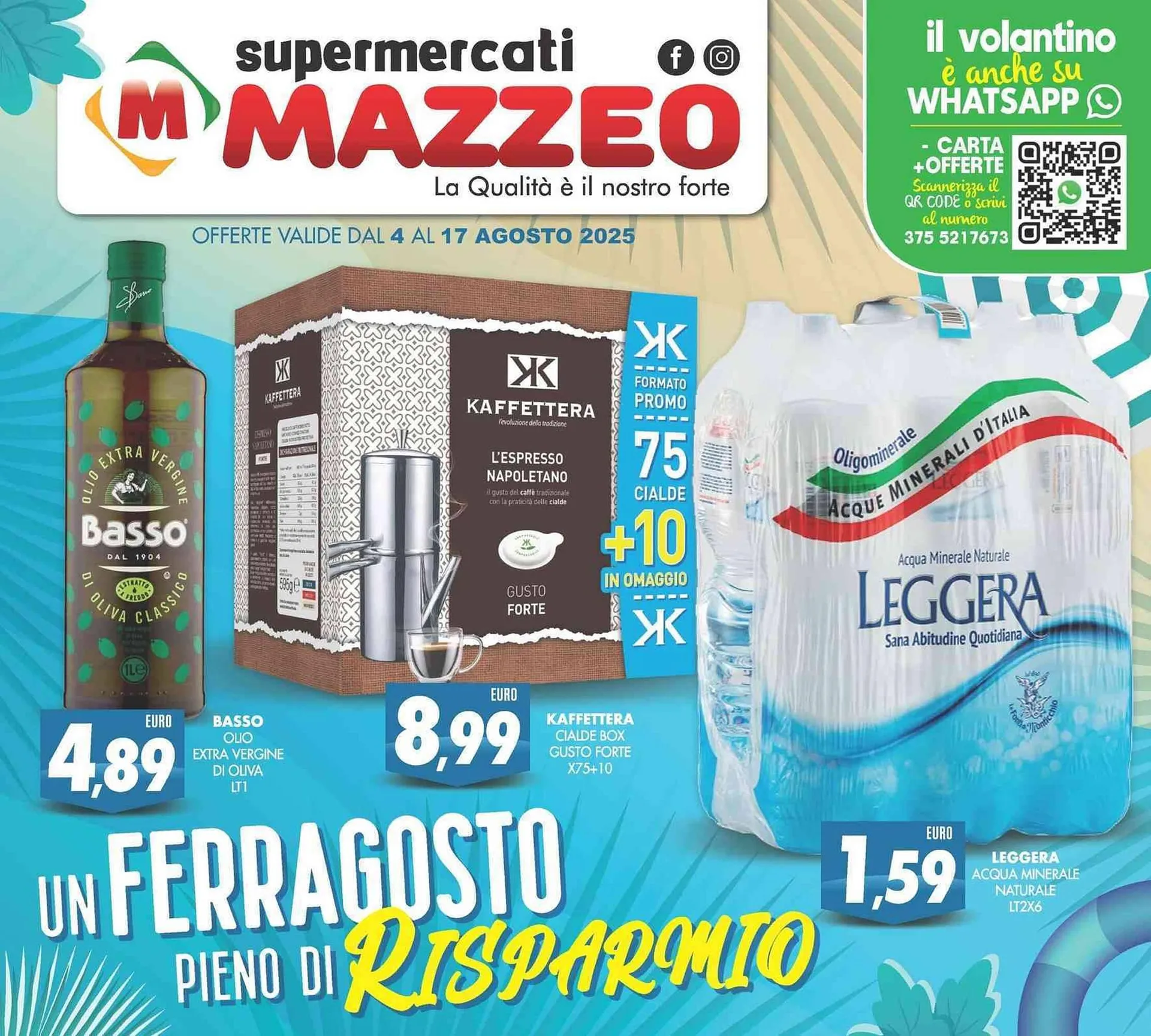 Volantino Mazzeo Giocattoli da 4 agosto a 17 agosto di 2025 - Pagina del volantino 1