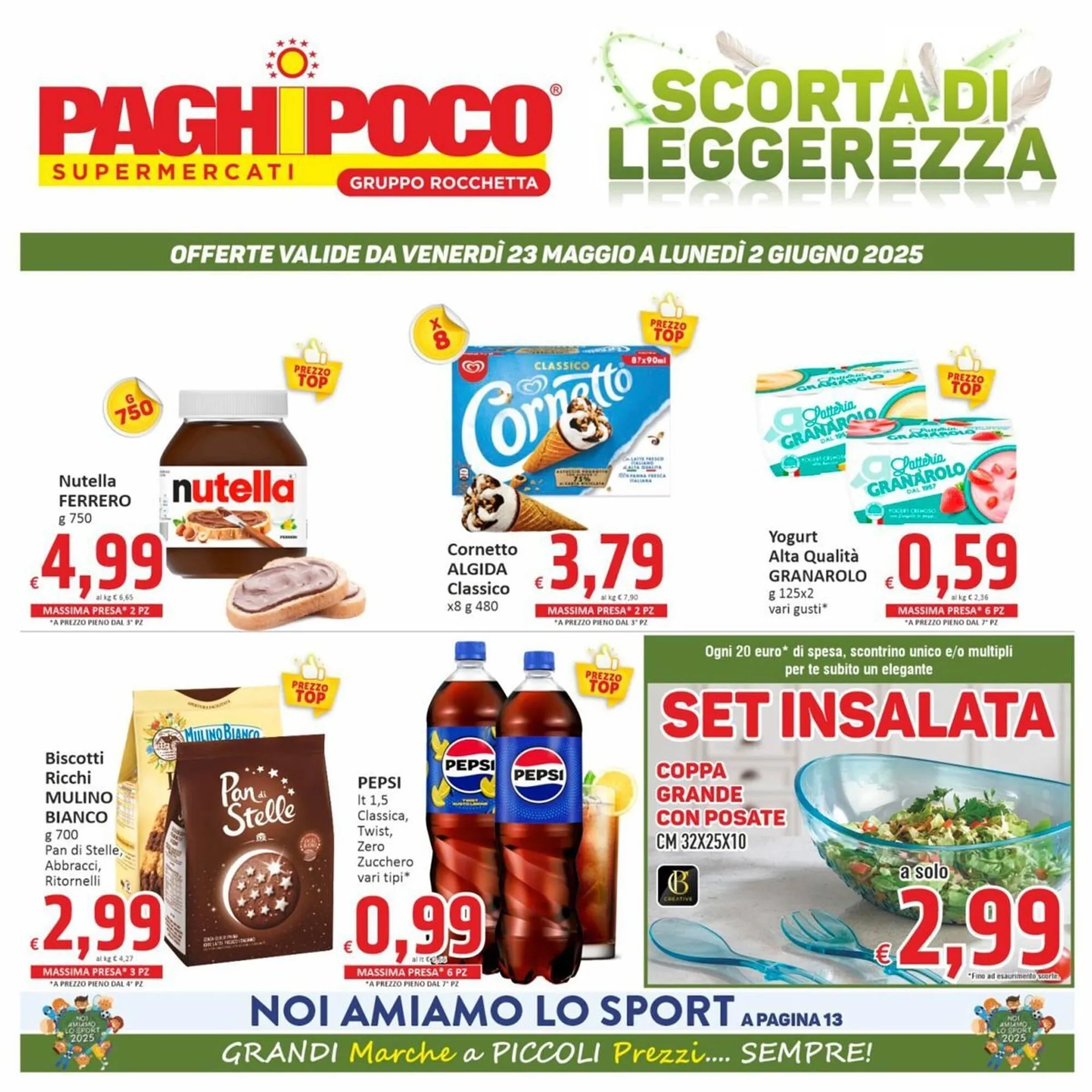 Volantino Paghi Poco - 1
