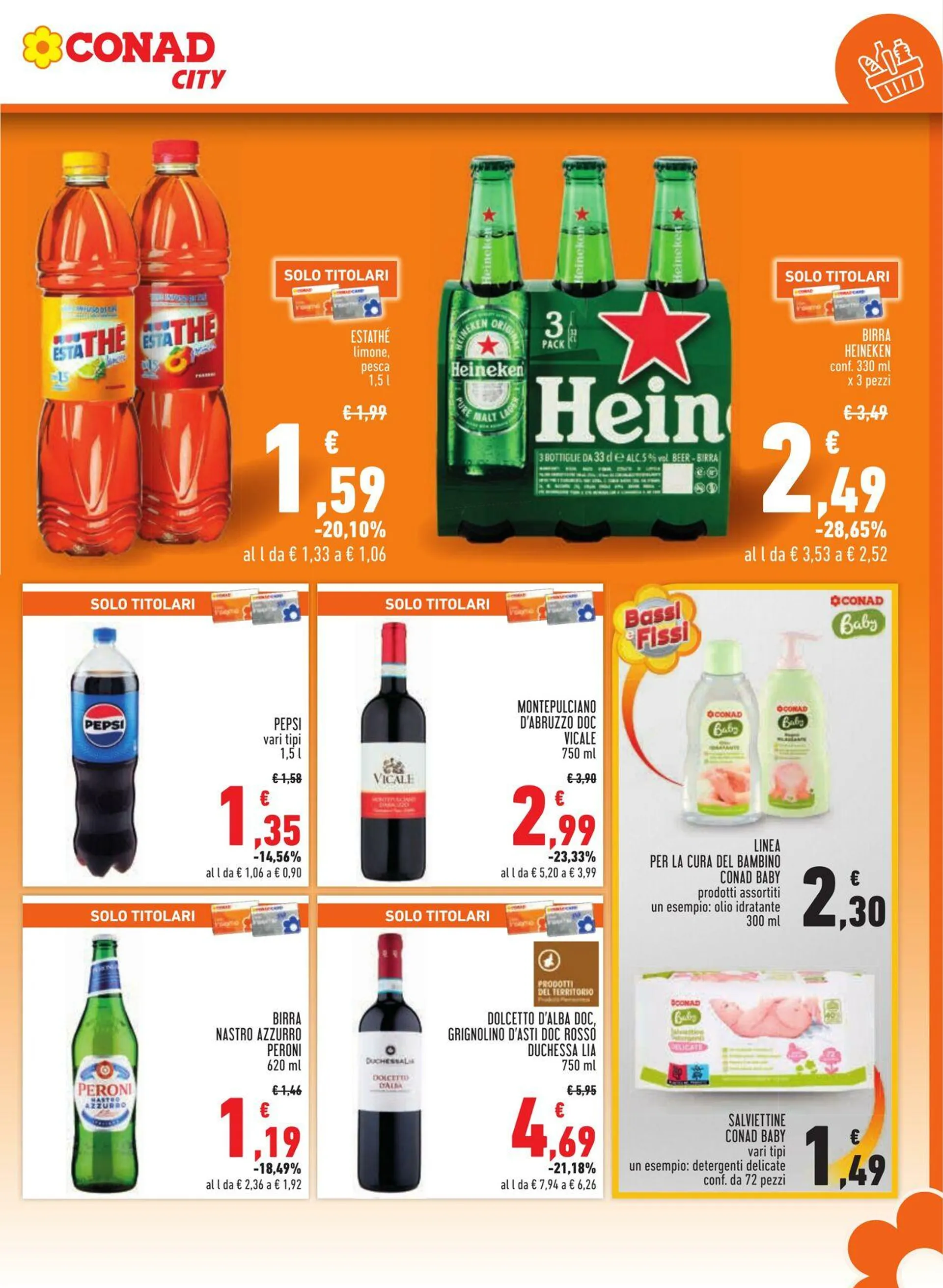 Conad - City - Torino Volantino attuale da 22 maggio a 4 giugno di 2025 - Pagina del volantino 13