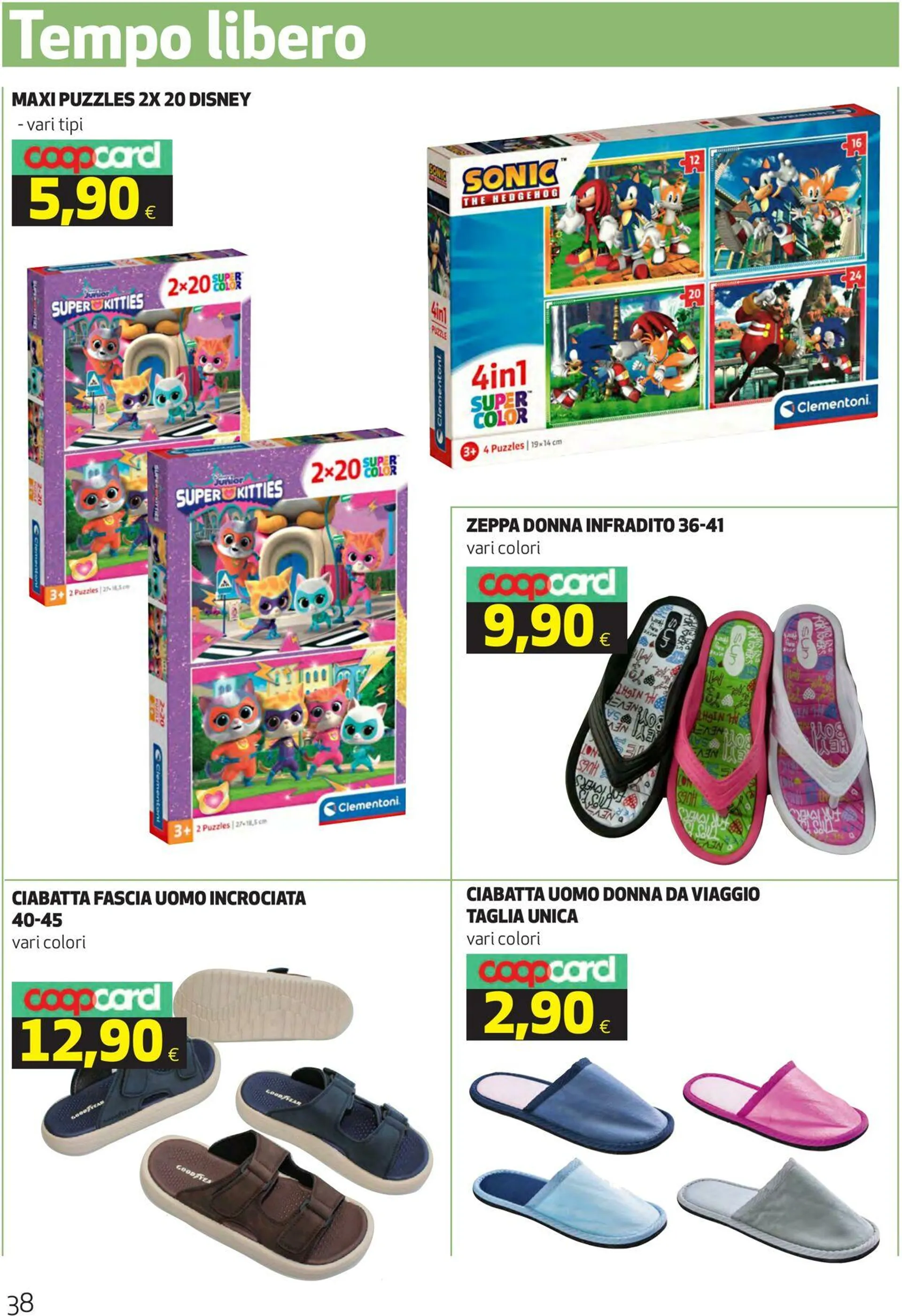 Coop Volantino attuale da 4 giugno a 12 giugno di 2025 - Pagina del volantino 38